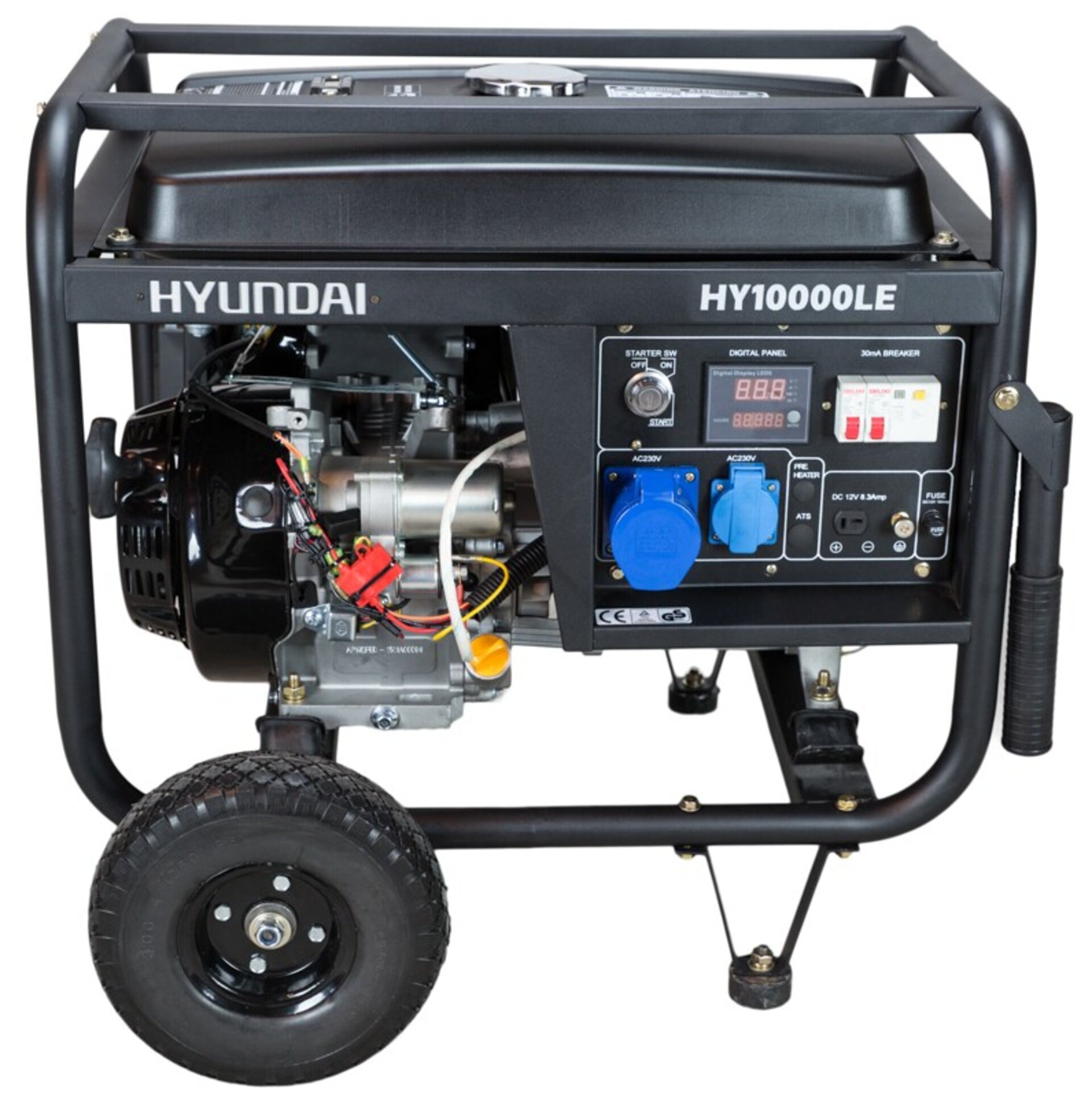 GENERADOR ELÉCTRICO GASOLINA MONOFÁSICO 8,2KW HY10000LEK HYUNDAI - 12