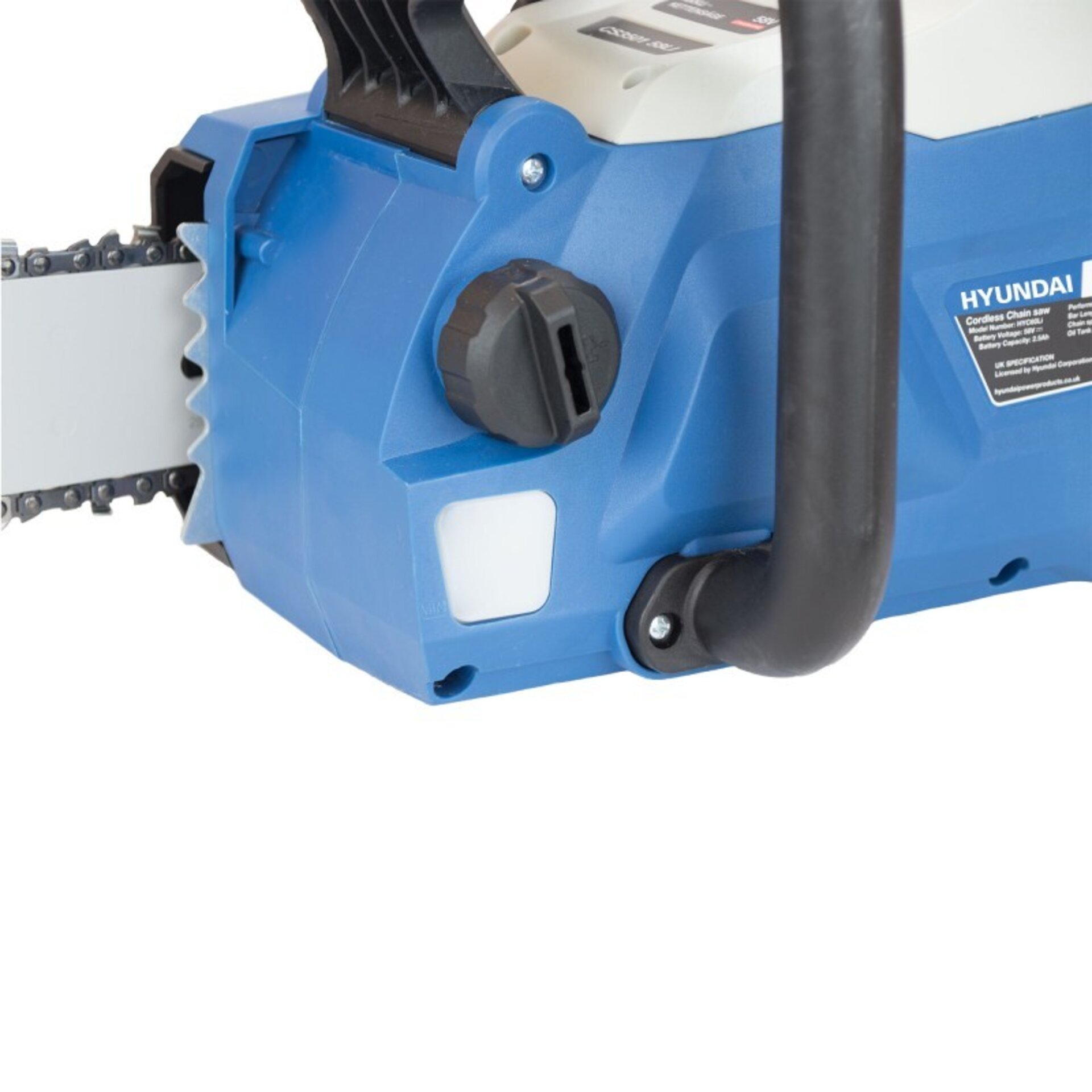 MOTOSIERRA ELECTRICA BAT Y CARGADOR INC CS3501‐58VSET HYUNDAI - 3
