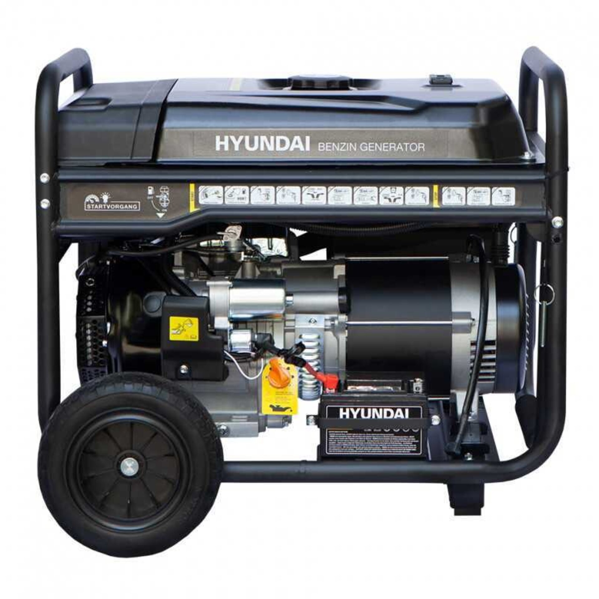 GENERADOR ELÉCTRICO MONOFÁSICO GASOLINA DE 8,5KW HY10100LEK HYUNDAI - 5