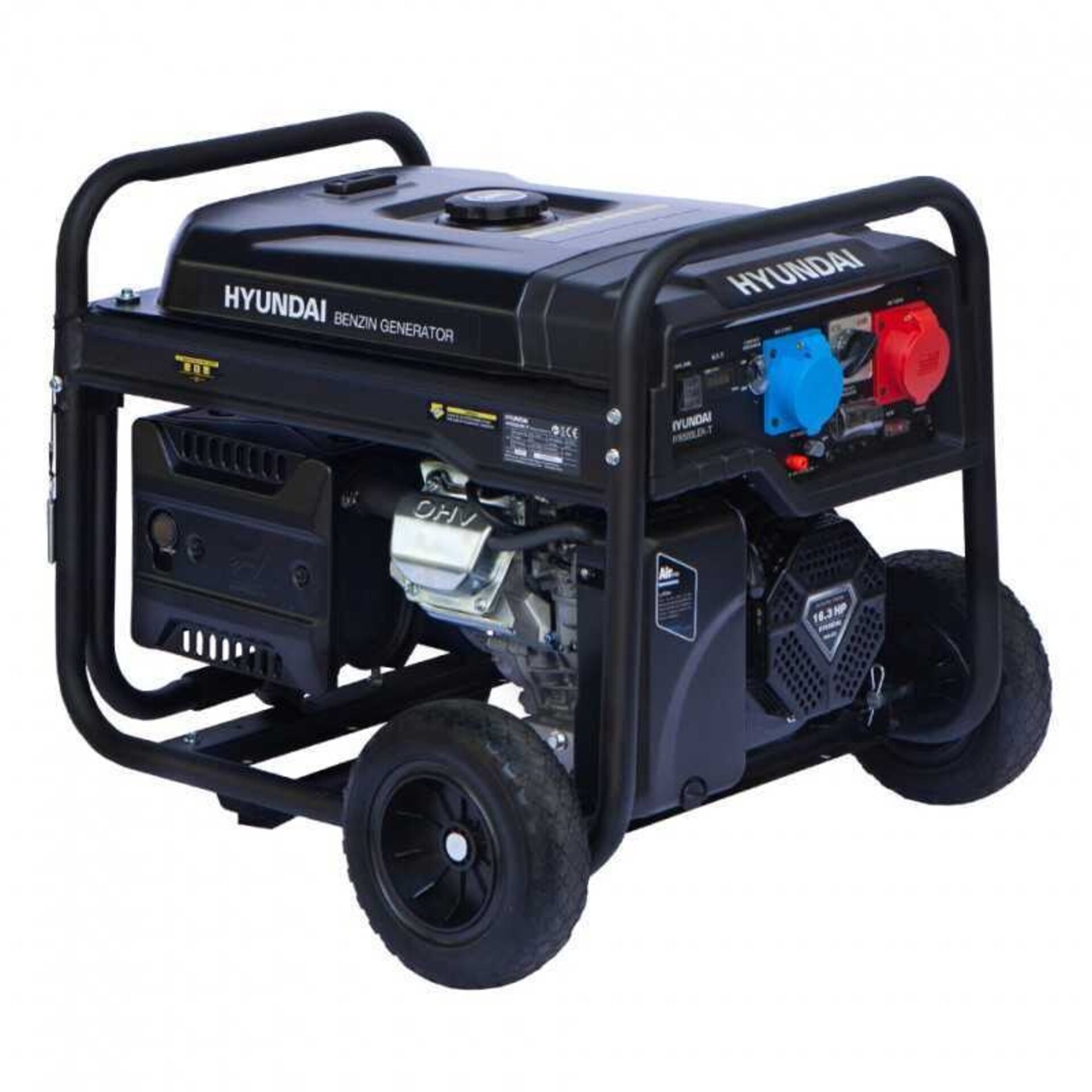 GENERADOR ELÉCTRICO FULL POWER 7,7 KW / 10,6KVA HY10100LEK-T HYUNDAI - 5