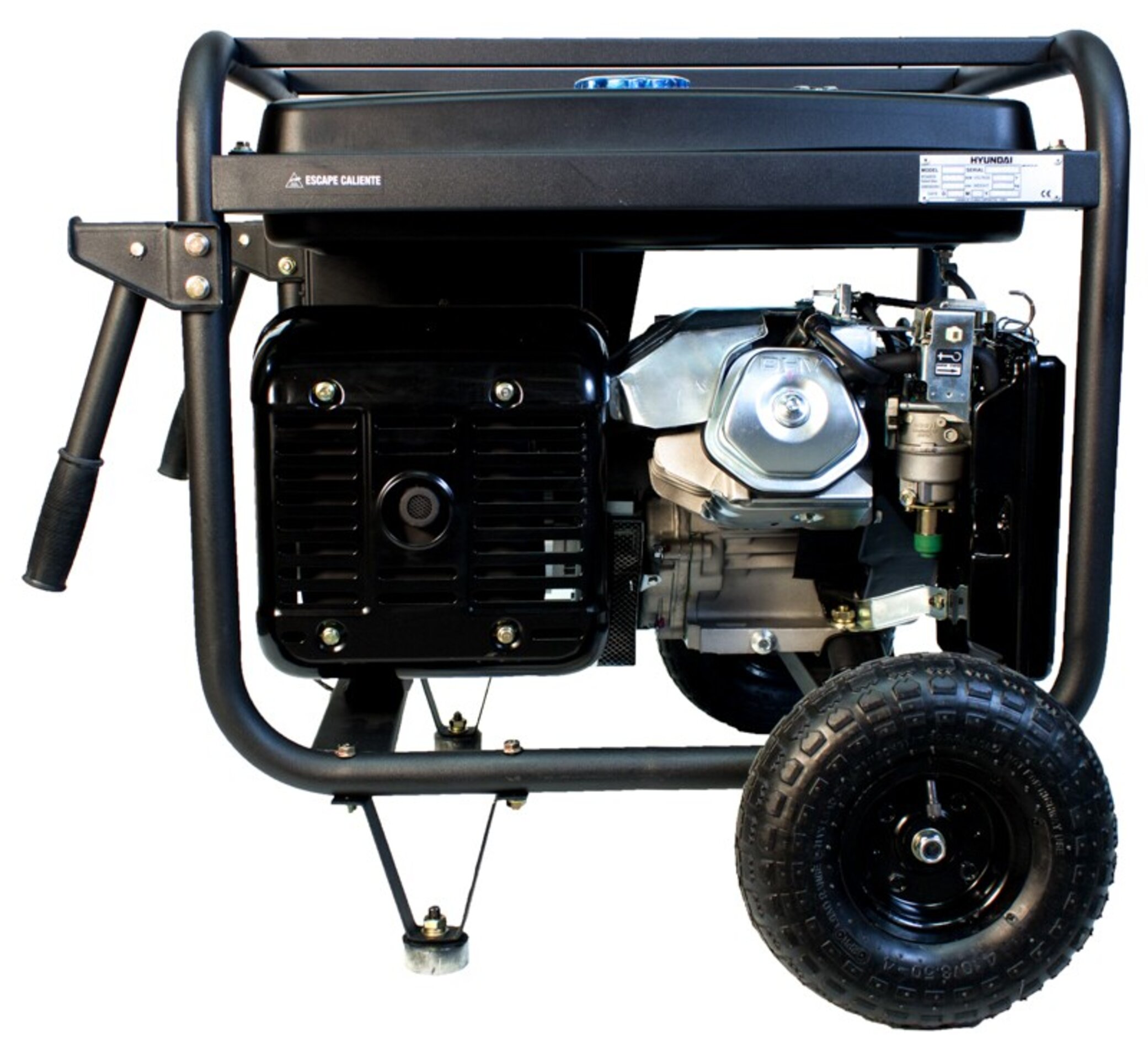 GENERADOR GASOLINA MONOFÁSICO DE 5,5 KW HY7000LK HYUNDAI - 4
