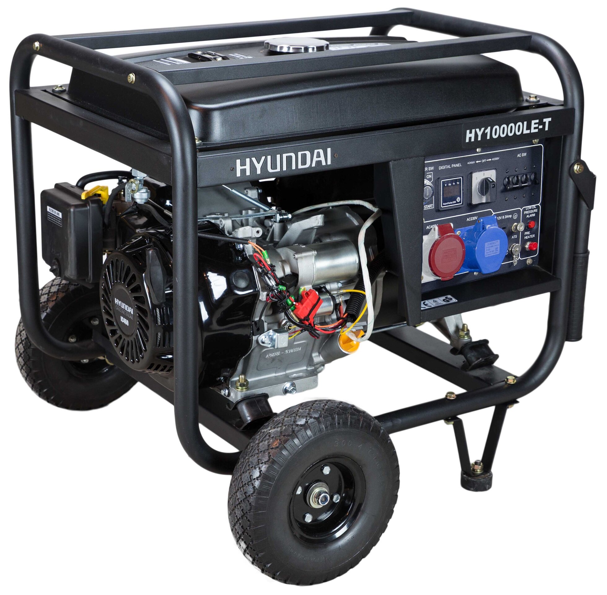 GENERADOR ELÉCTRICO FULL POWER 9,4KVA (400V)/7,5KW (230V) HY10000LEKT HYUNDAI - 7