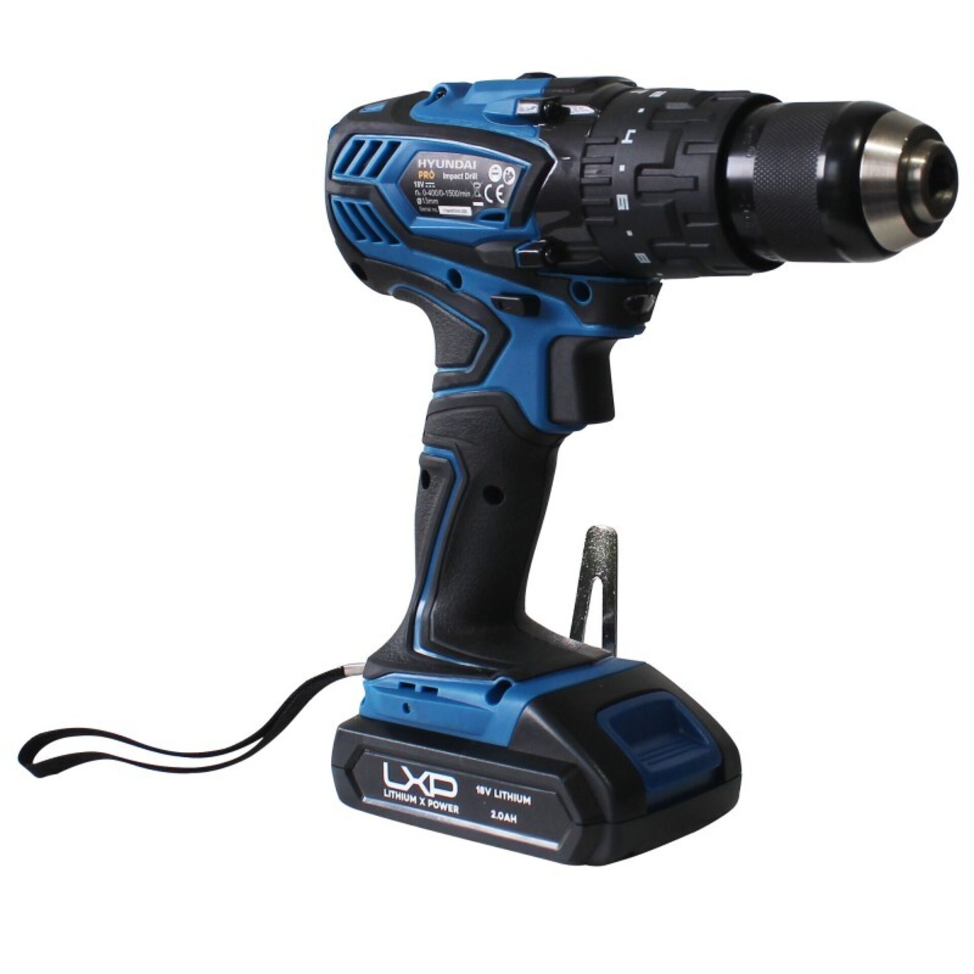 TALADRO PERCUTOR + BAT + CARGADOR HY-COMBO-1-2 HYUNDAI - 3