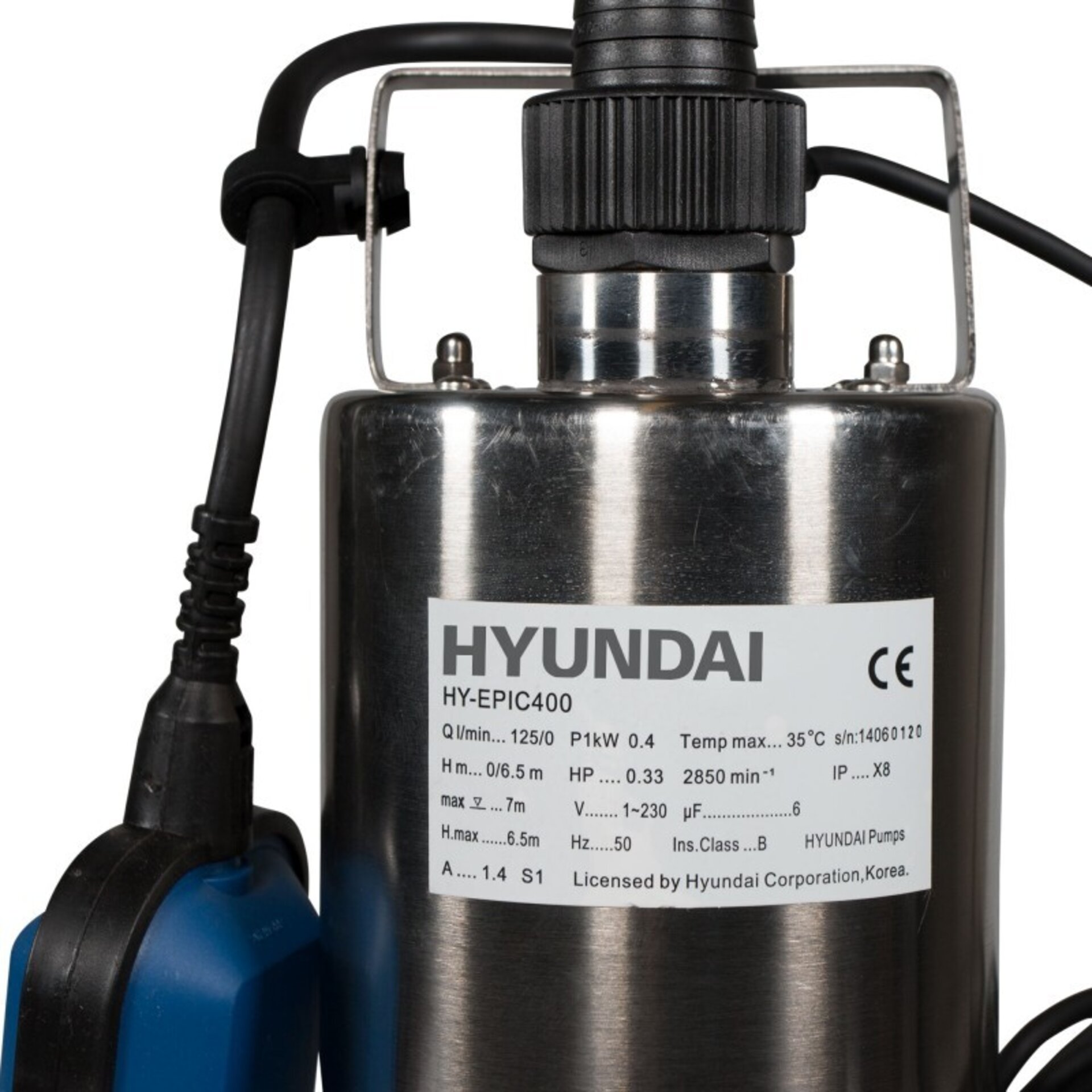 BOMBA SUMERGIBLE HY-EPIC400 HYUNDAI - 3