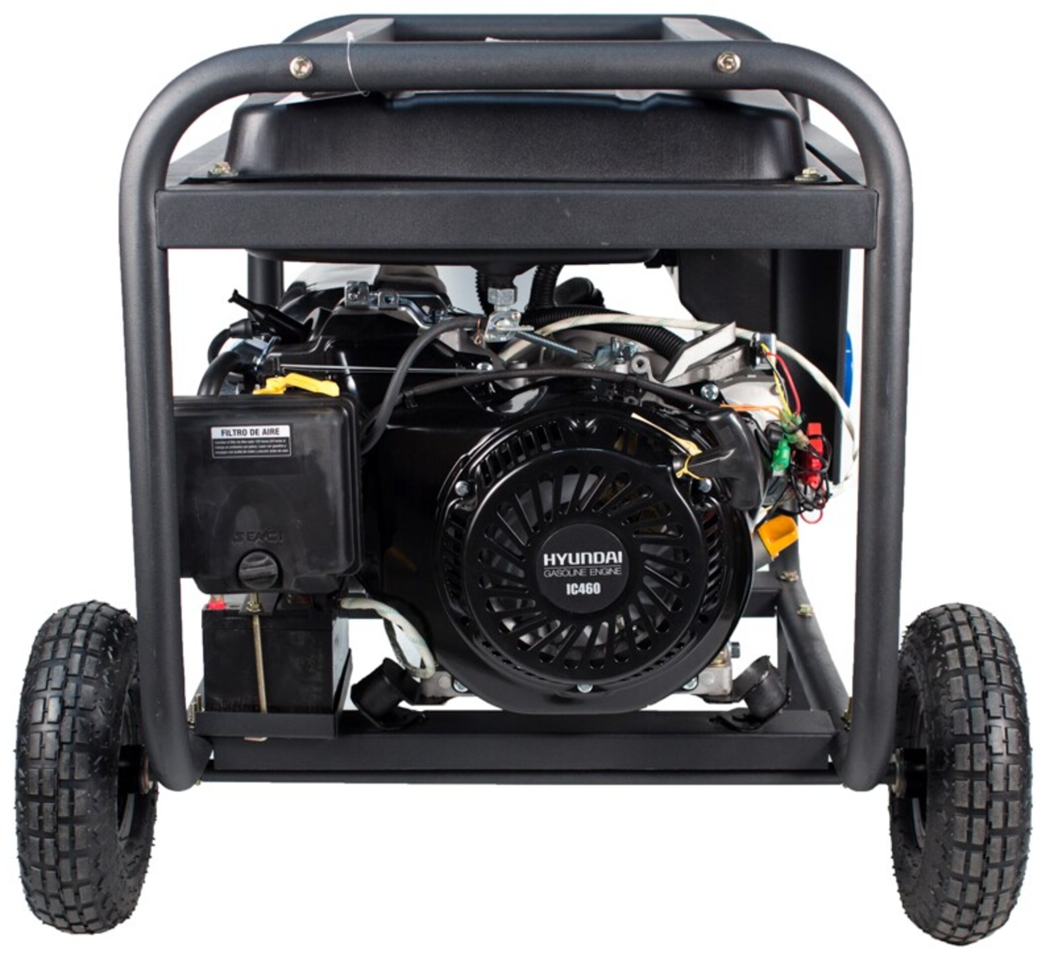 GENERADOR ELÉCTRICO GASOLINA MONOFÁSICO 8,2KW HY10000LEK HYUNDAI - 11