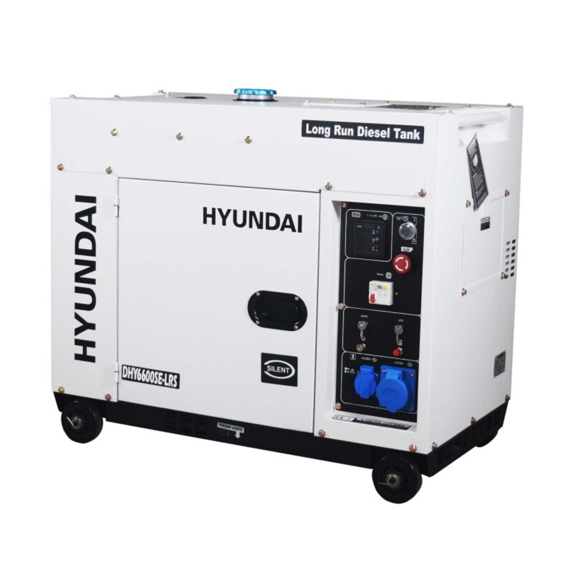 GRUPO ELECTRÓGENO DIESEL PARA INSTALACION SOLAR DHY6600SE-LRS HYUNDAI - 3