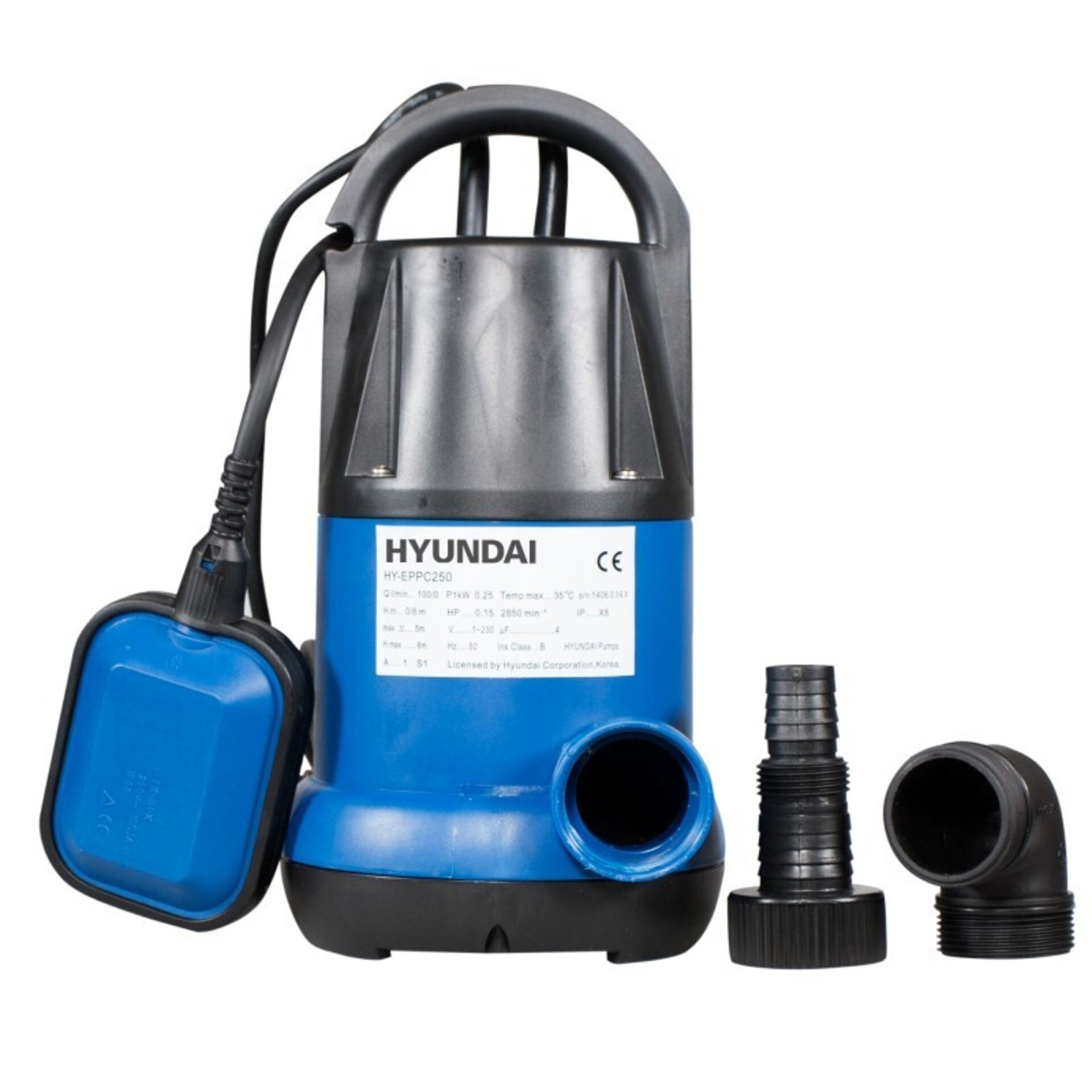 BOMBA SUMERGIBLE (AGUAS LIMPIAS) EPPC250 HYUNDAI - 2