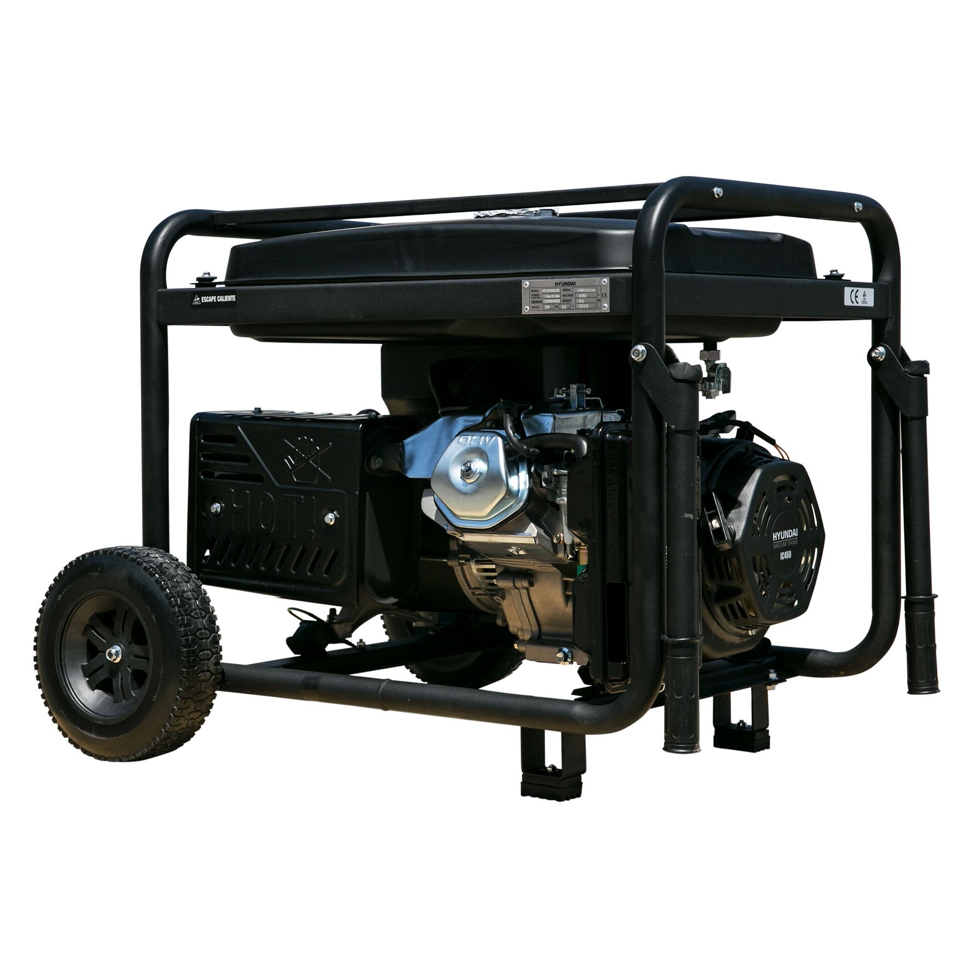 GENERADOR ELÉCTRICO GASOLINA MONOFÁSICO 8,2KW HY10000LEK HYUNDAI - 5
