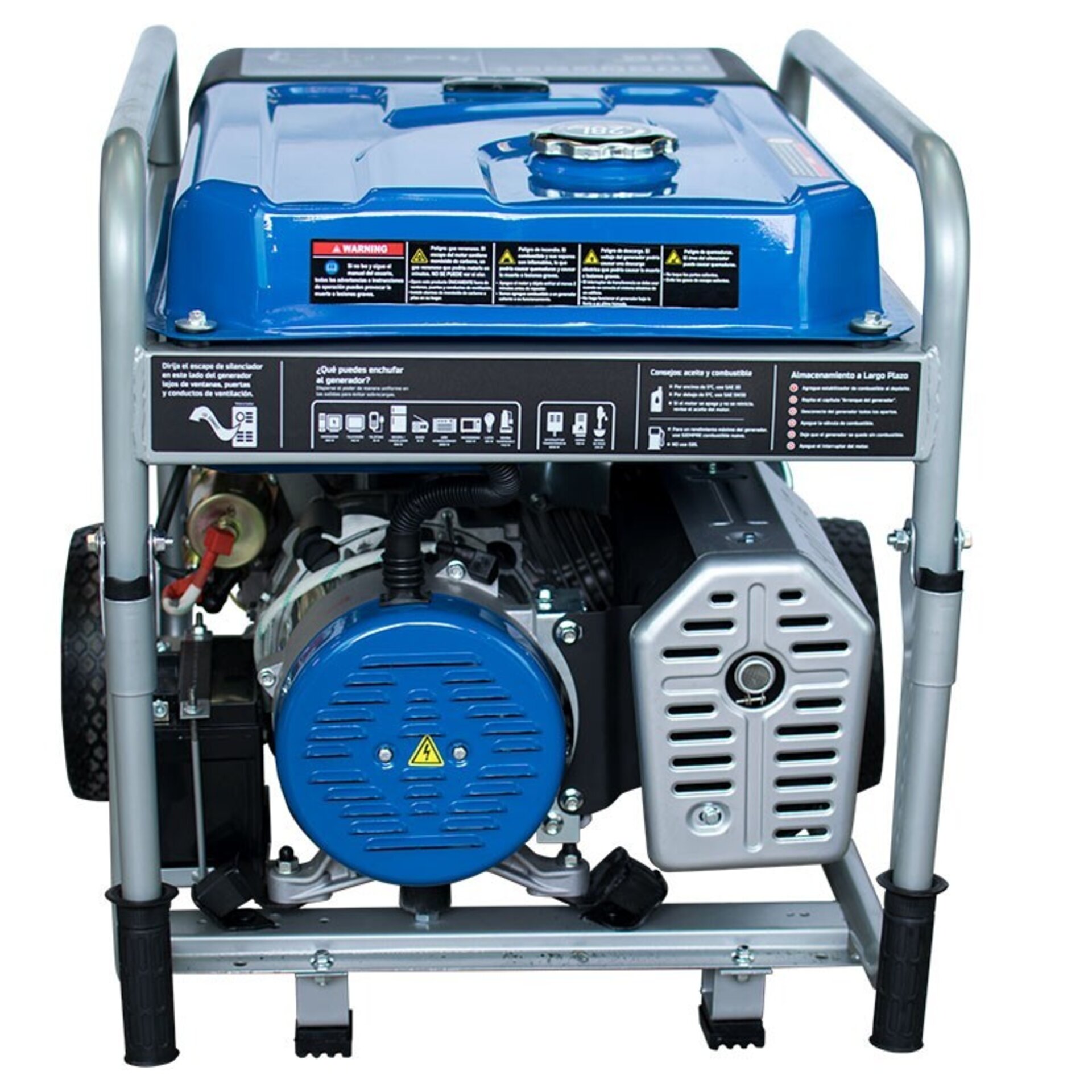 GENERADOR ELÉCTRICO MONOFÁSICO GASOLINA HHY7000FEK HYUNDAI - 3
