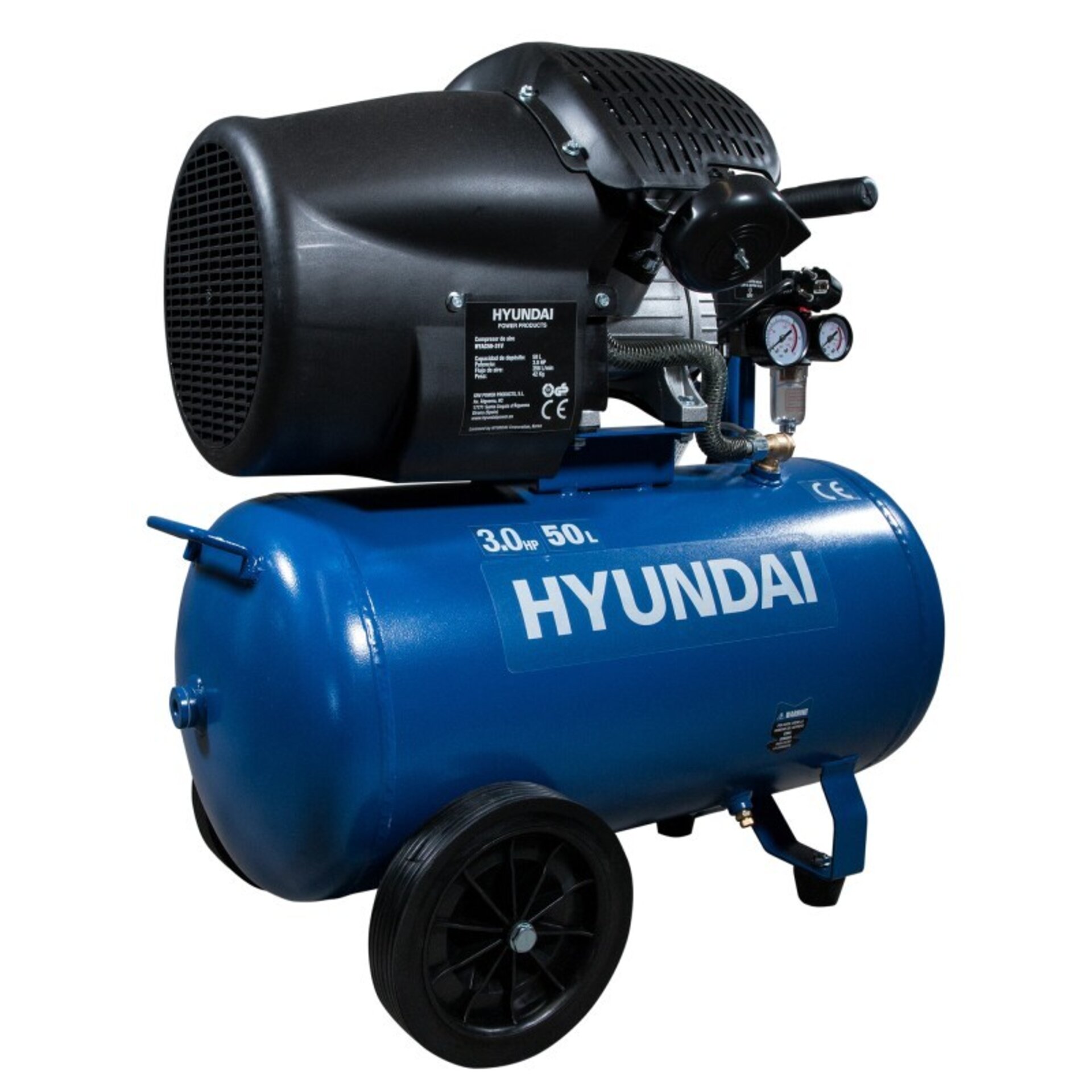 COMPRESOR 50L 3HP (MONOFÁSICO) HYAC50-31V HYUNDAI - 7