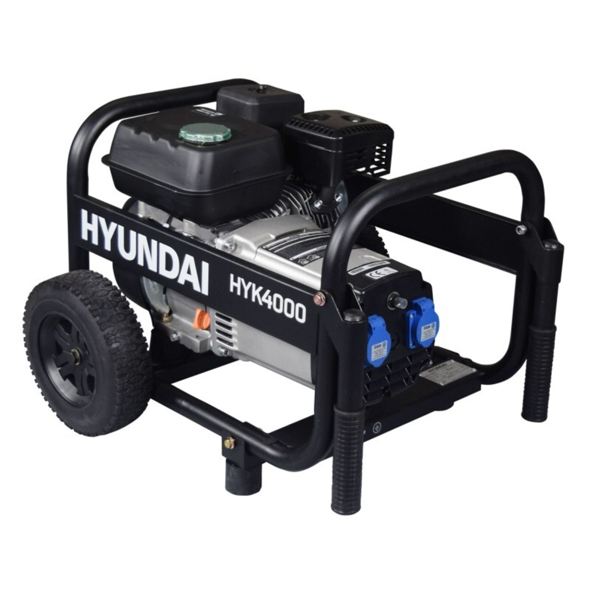 GENERADOR GASOLINA MONOFÁSICO HYK4000 HYUNDAI - 6