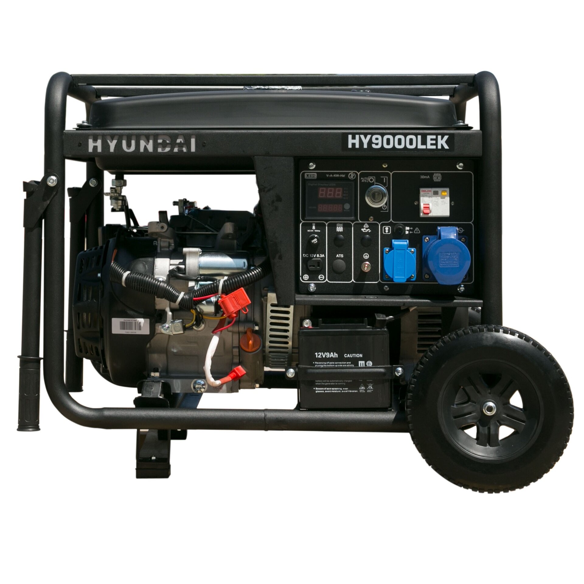 GENERADOR GASOLINA MONOFÁSICO 6,6 KW PRO SERIES HY9000LEK HYUNDAI - 8