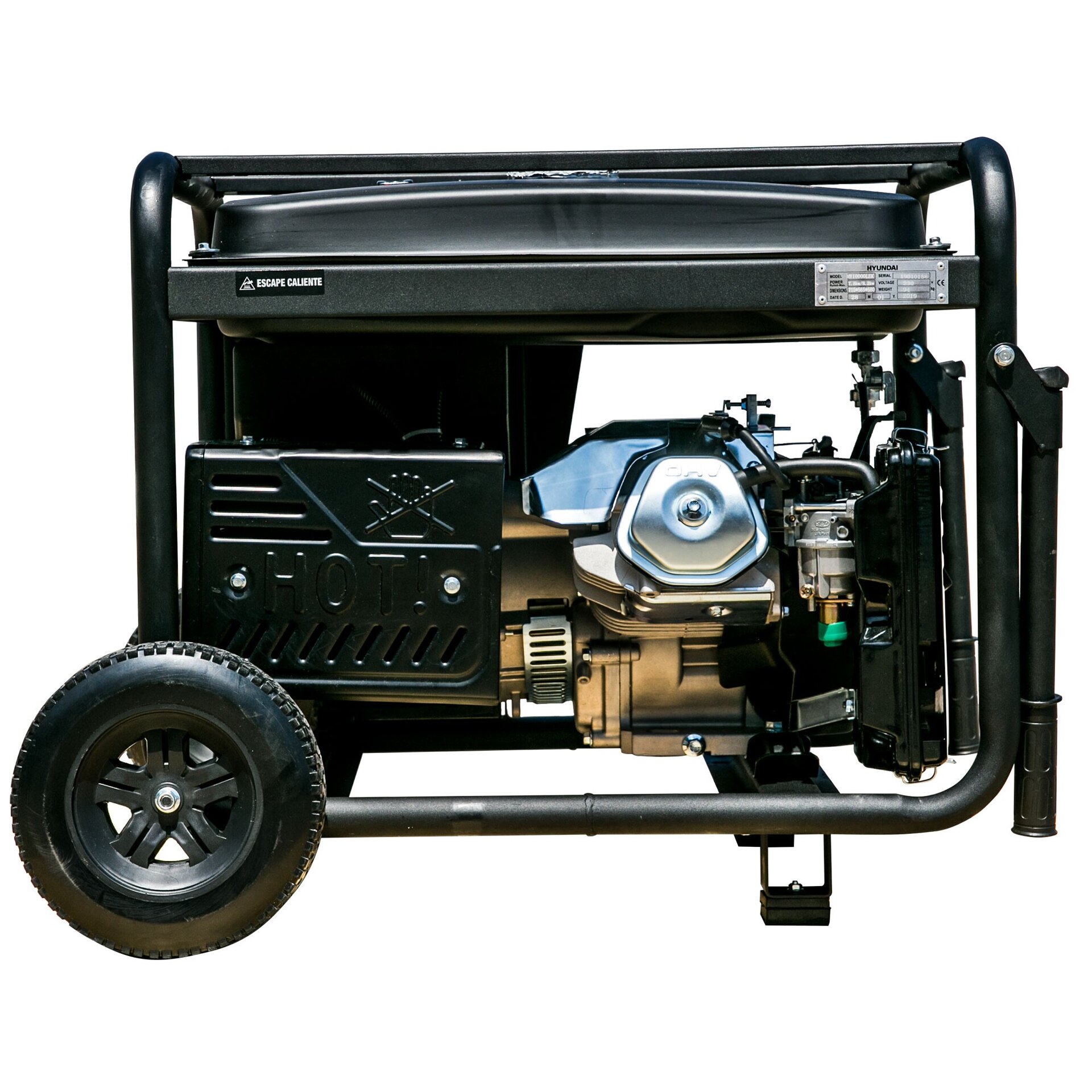 GENERADOR ELÉCTRICO GASOLINA MONOFÁSICO 8,2KW HY10000LEK HYUNDAI - 6