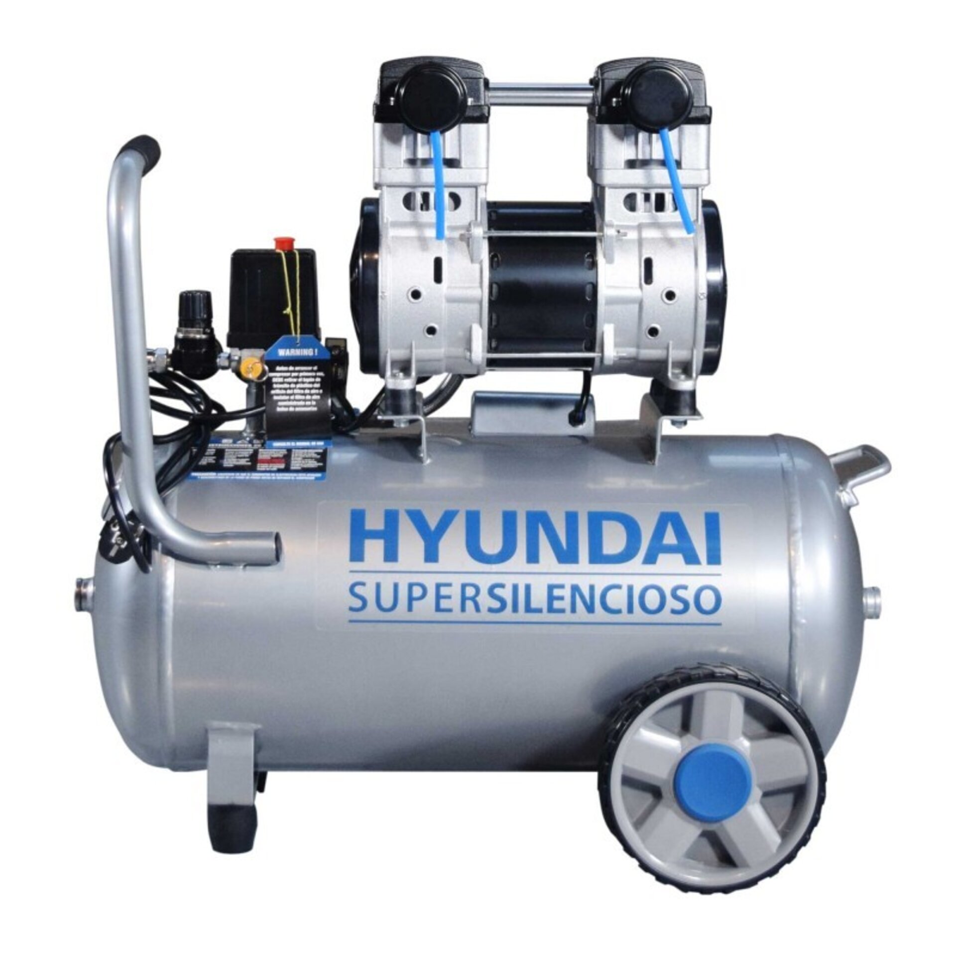 COMPRESOR SILENCIOSO 50L HYAC50-2S HYUNDAI - 3