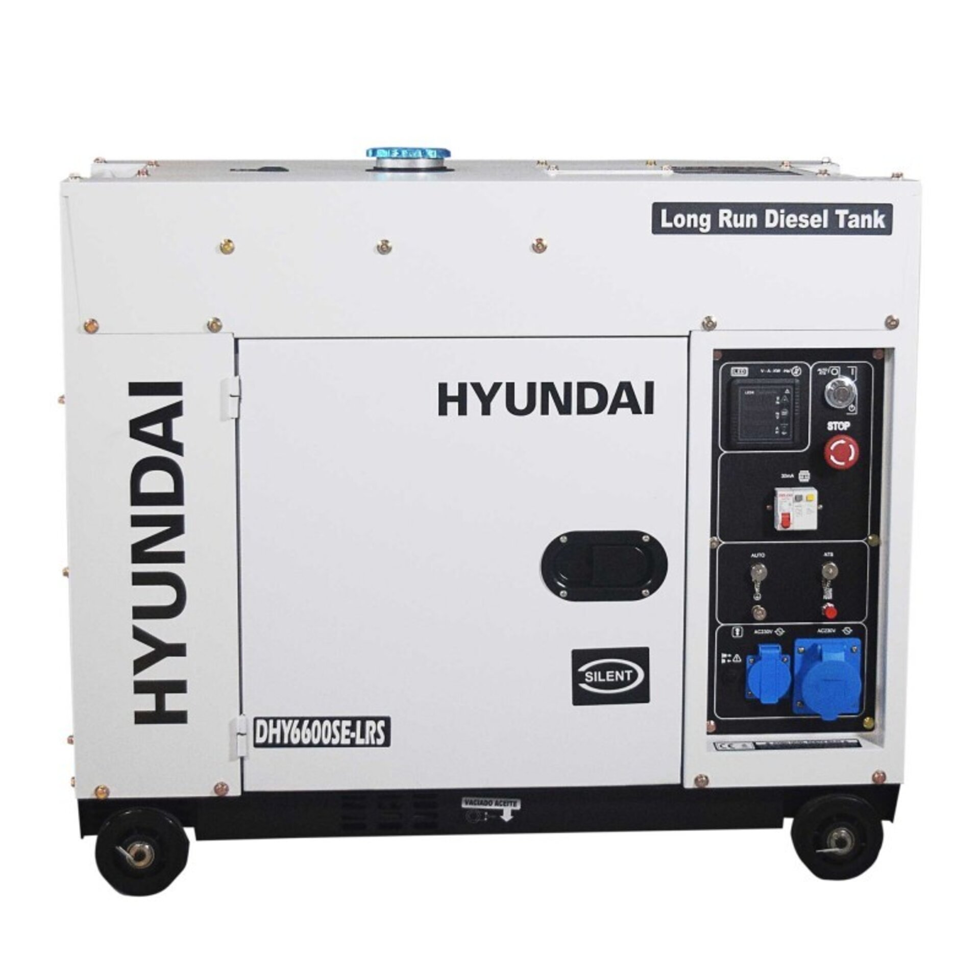 GRUPO ELECTRÓGENO DIESEL PARA INSTALACION SOLAR DHY6600SE-LRS HYUNDAI - 2