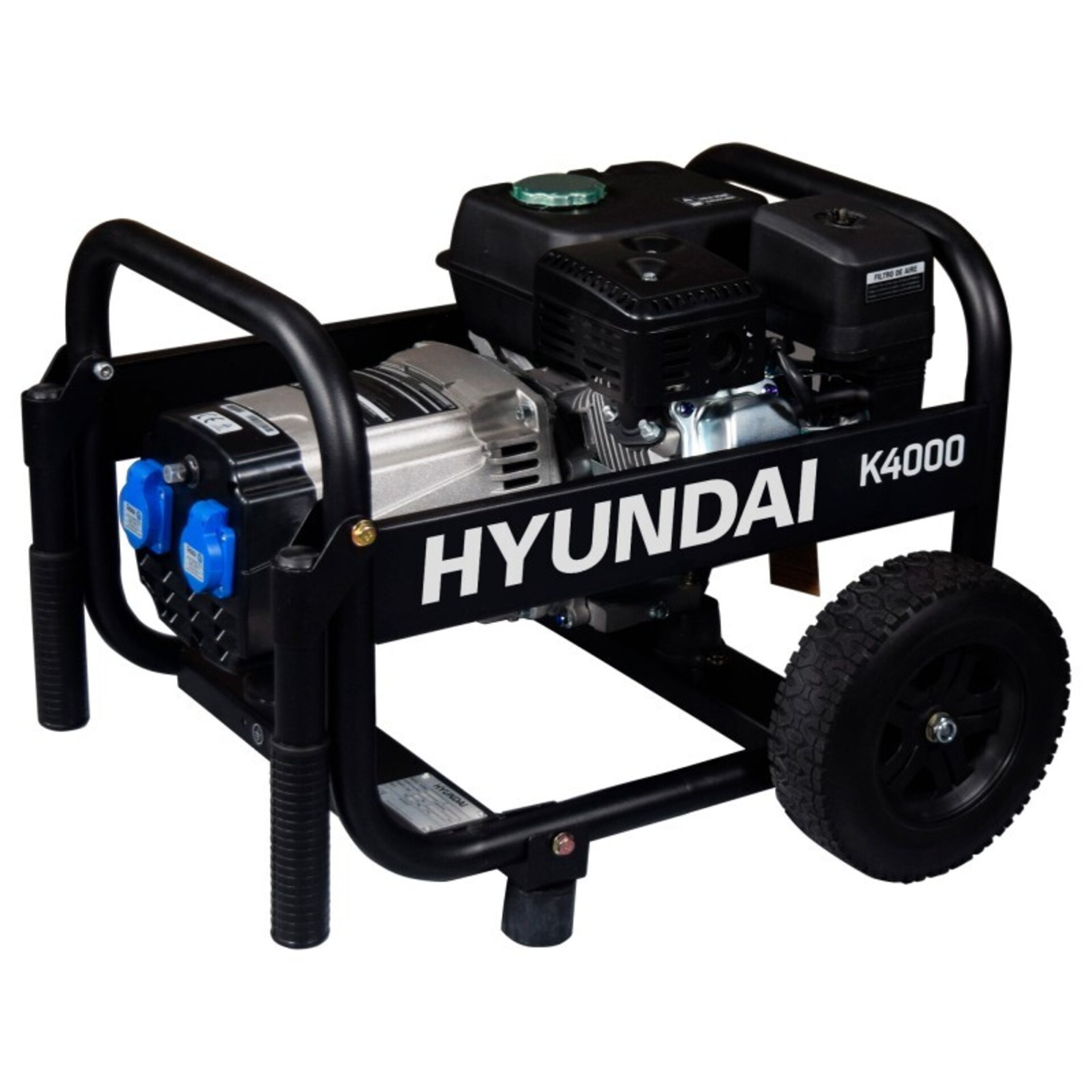GENERADOR GASOLINA MONOFÁSICO HYK4000 HYUNDAI - 5