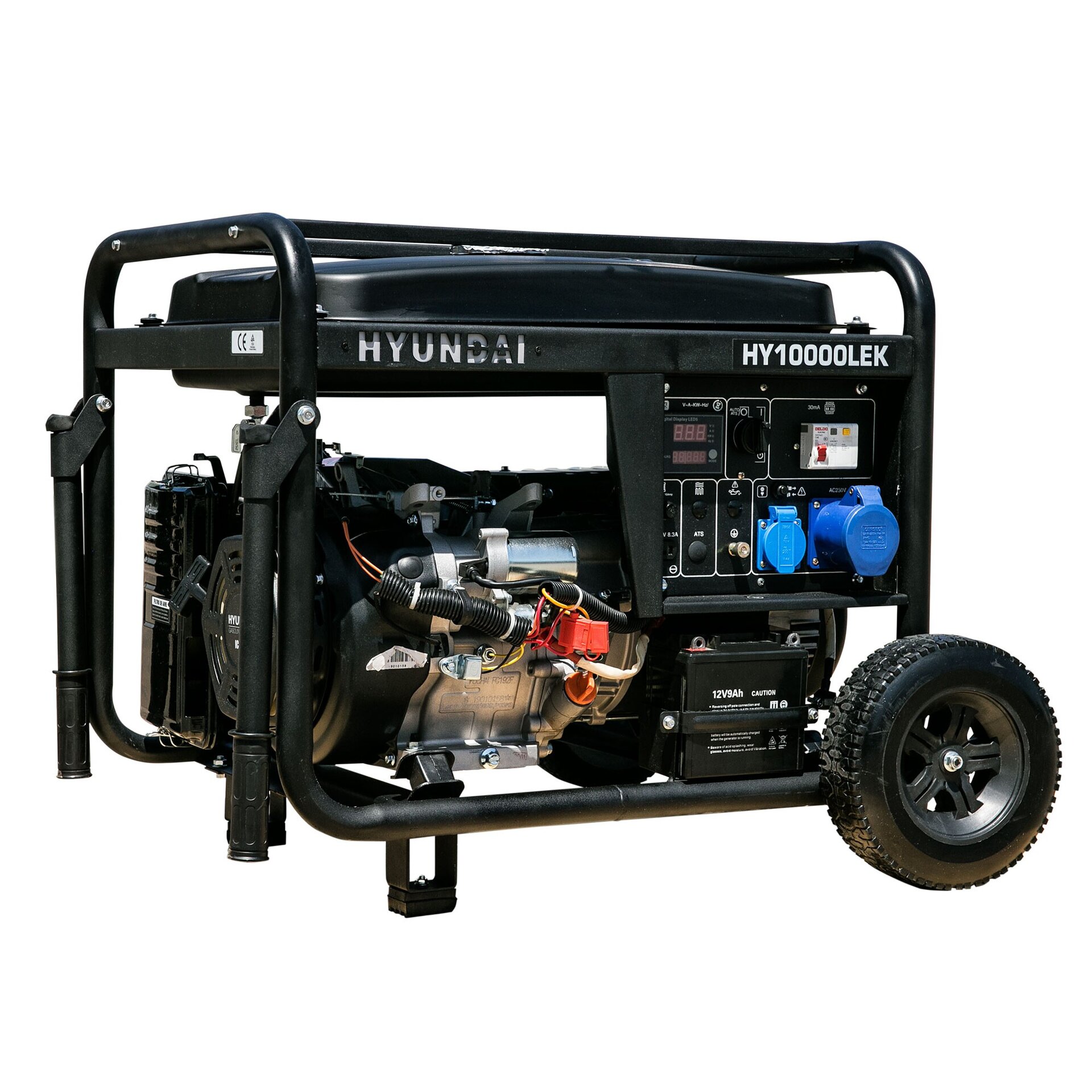 GENERADOR ELÉCTRICO GASOLINA MONOFÁSICO 8,2KW HY10000LEK HYUNDAI - 2