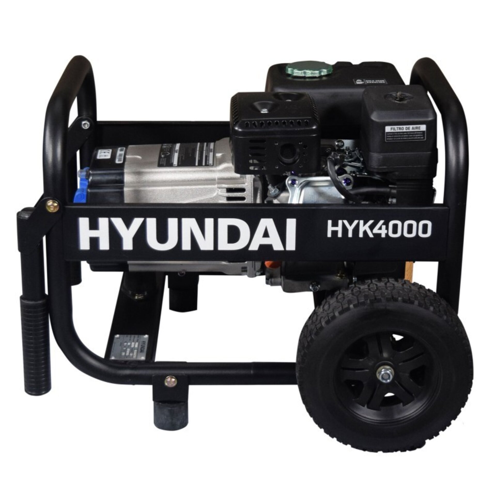 GENERADOR GASOLINA MONOFÁSICO HYK4000 HYUNDAI - 3