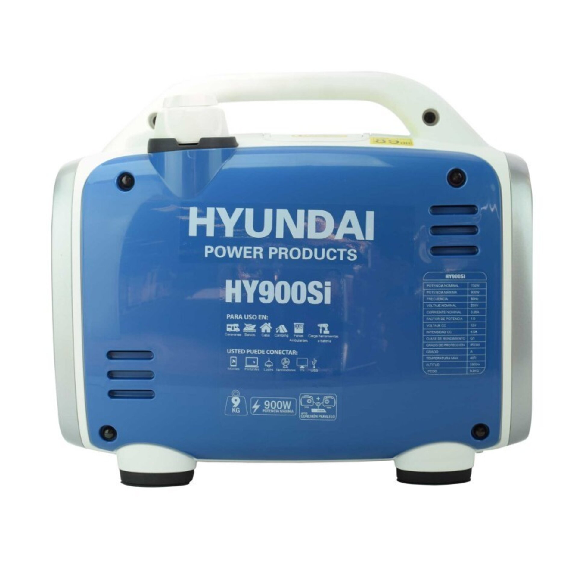 GENERADOR INVERTER DE 900W HY900SI HYUNDAI - 3