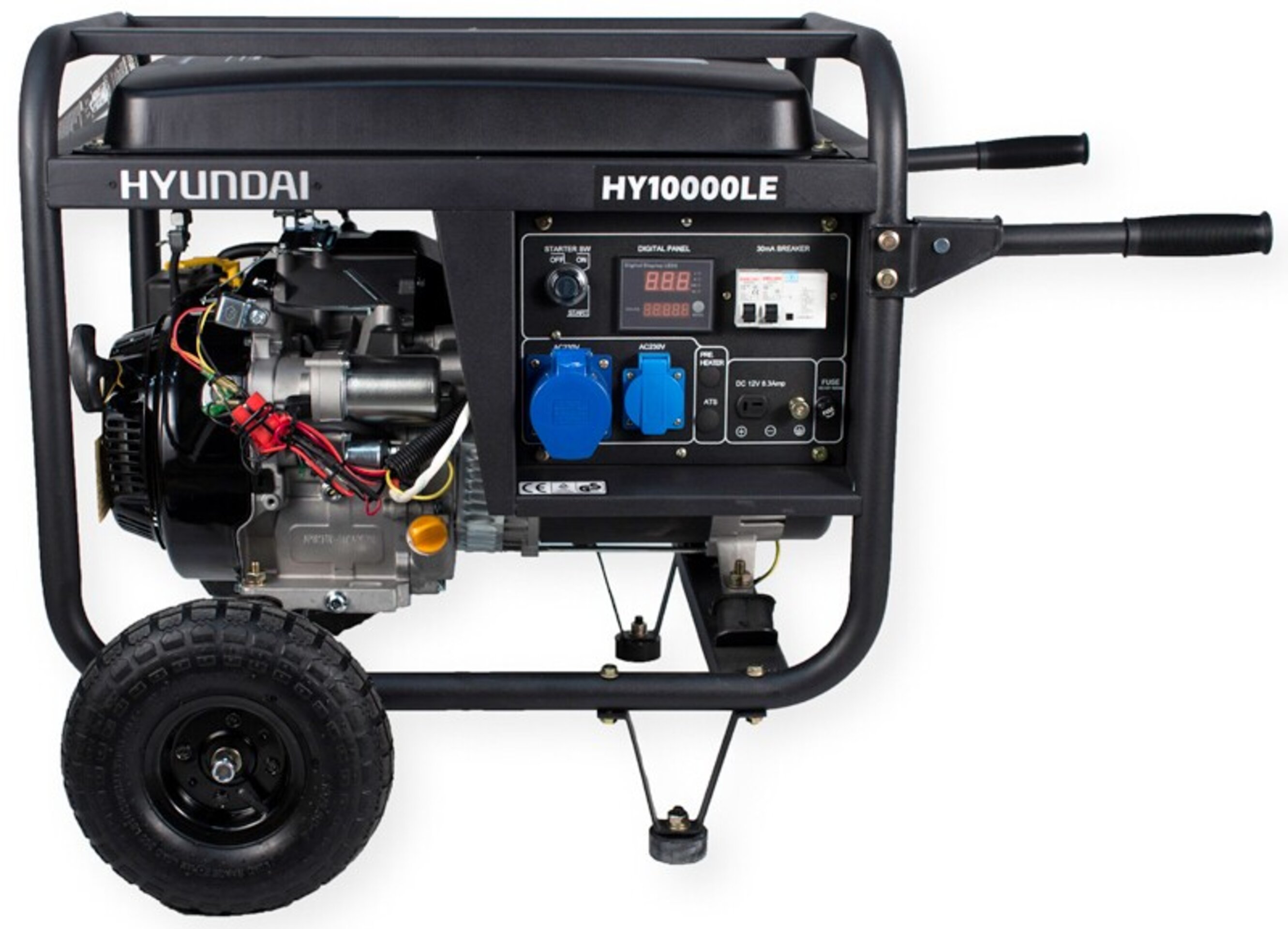 GENERADOR ELÉCTRICO GASOLINA MONOFÁSICO 8,2KW HY10000LEK HYUNDAI - 7