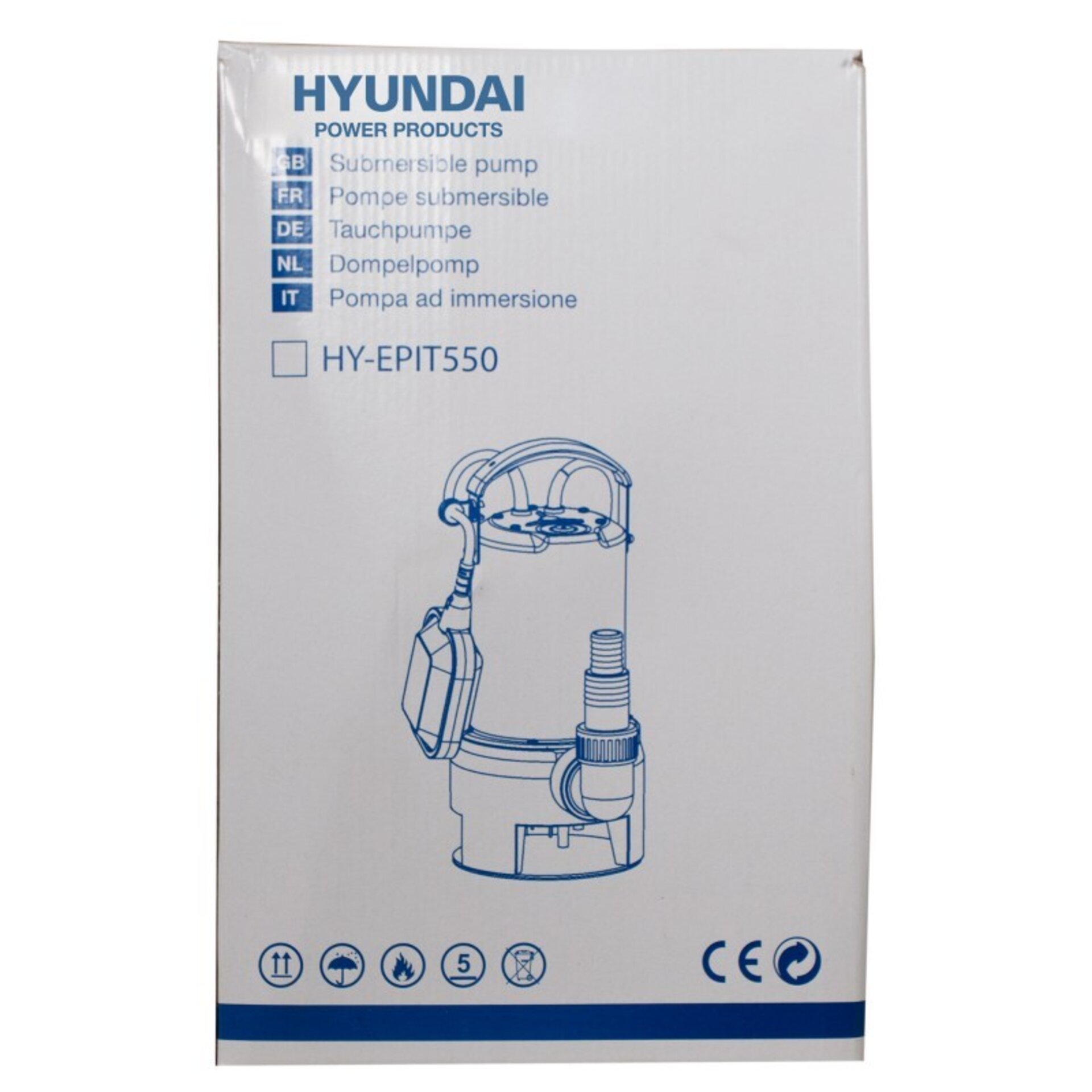 BOMBA SUMERGIBLE HY-EPIT550 HYUNDAI - 5