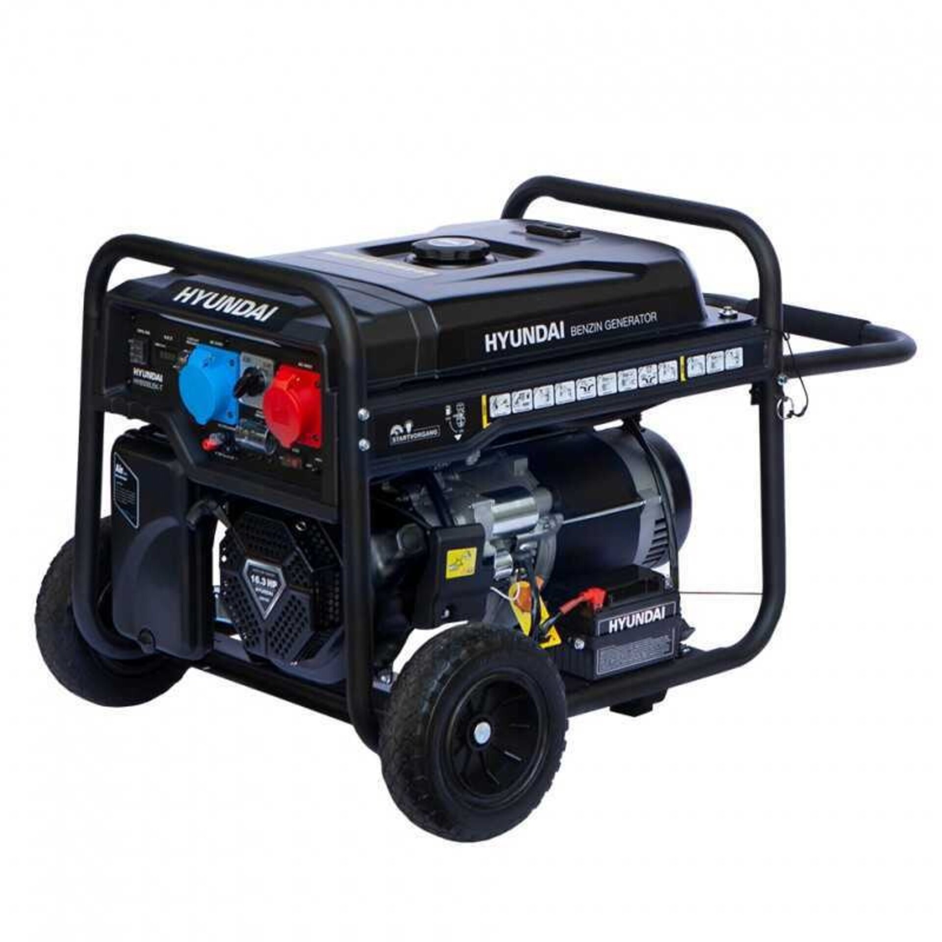 GENERADOR ELÉCTRICO FULL POWER 7,7 KW / 10,6KVA HY10100LEK-T HYUNDAI - 6