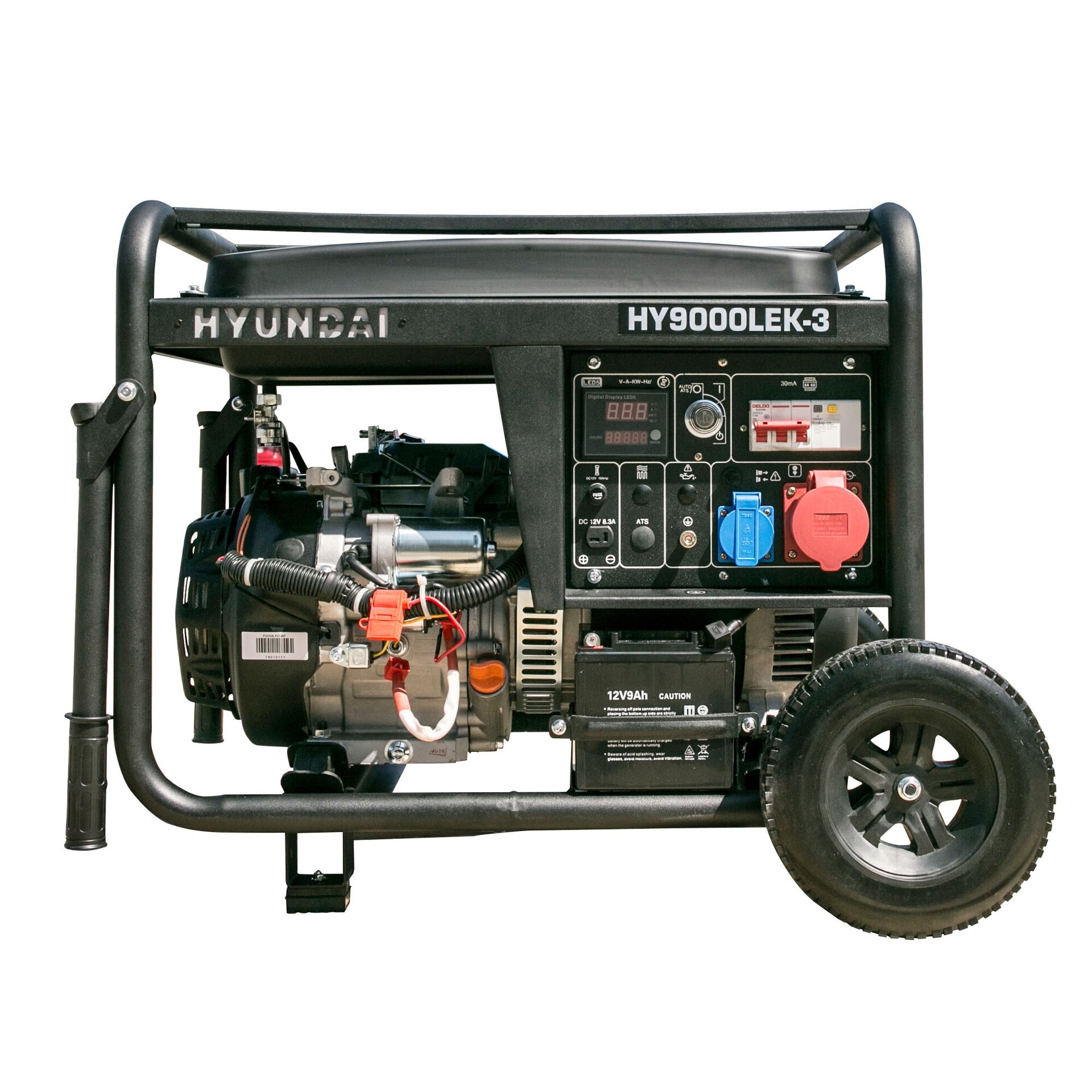 GENERADOR GASOLINA TRIFÁSICO DE 8,2 KVA HY9000LEK-3 HYUNDAI - 9