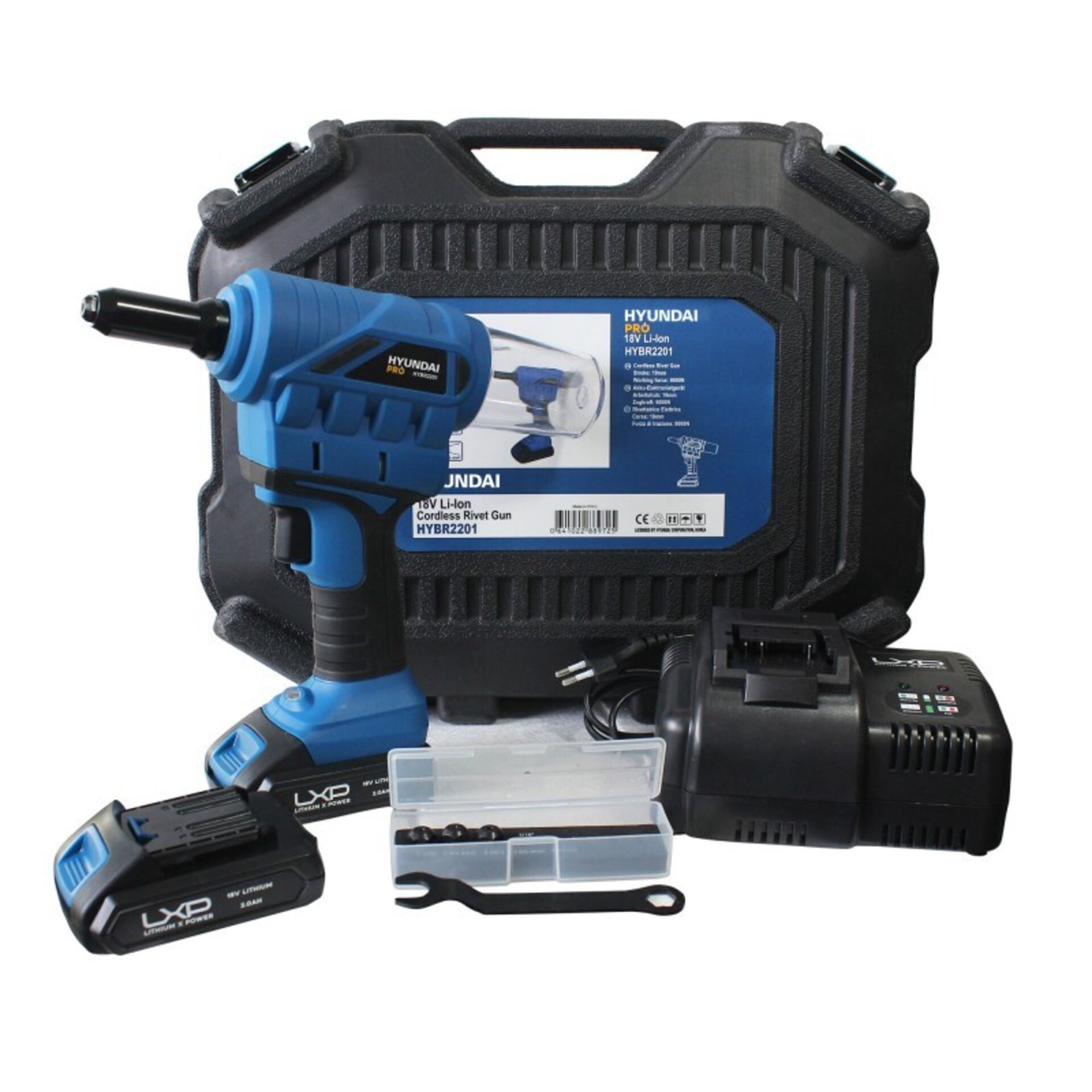REMACHADORA A BATERIA HYBR2201 HYUNDAI - 11