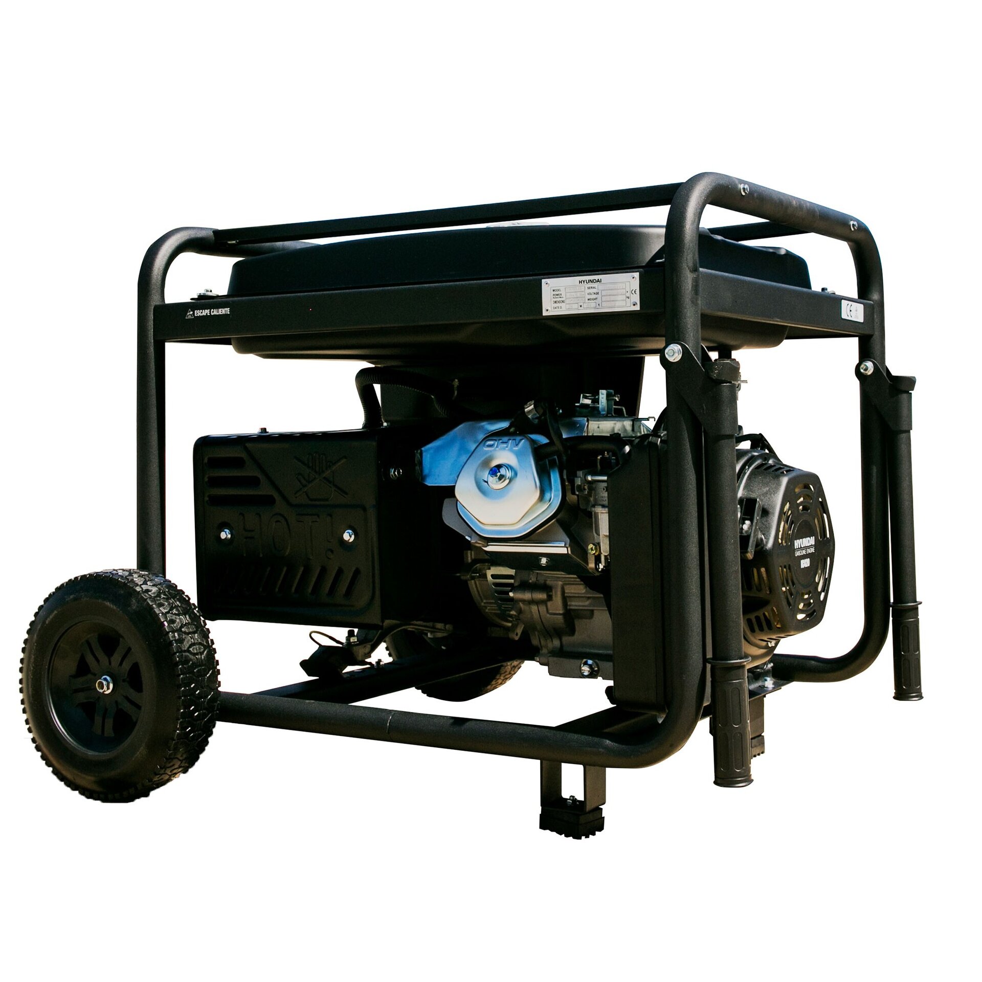 GENERADOR GASOLINA TRIFÁSICO DE 8,2 KVA HY9000LEK-3 HYUNDAI - 4
