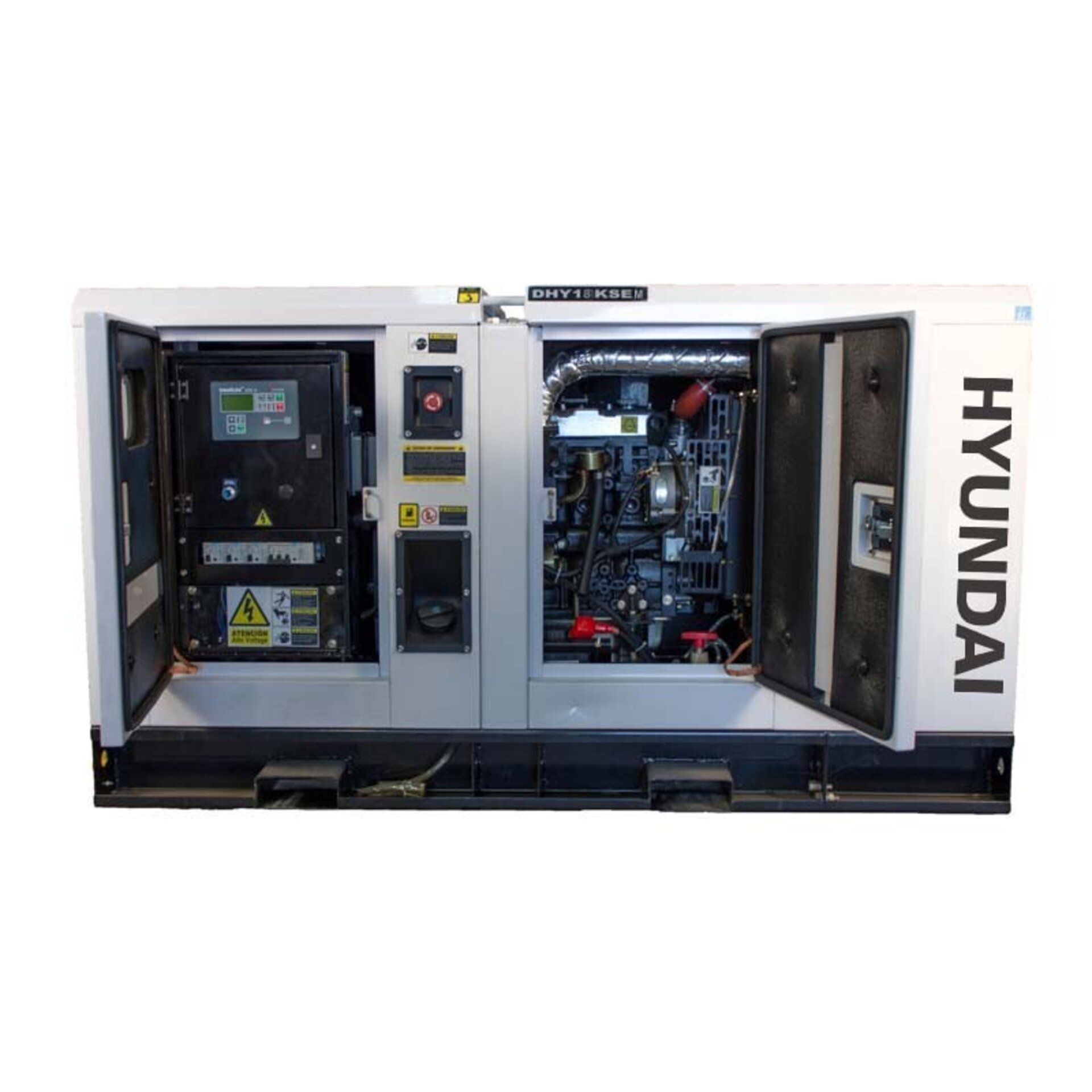 GRUPO ELECTRÓGENO INSONORIZADO (MONOFÁSICO) HY-DHY18KSEM HYUNDAI - 4