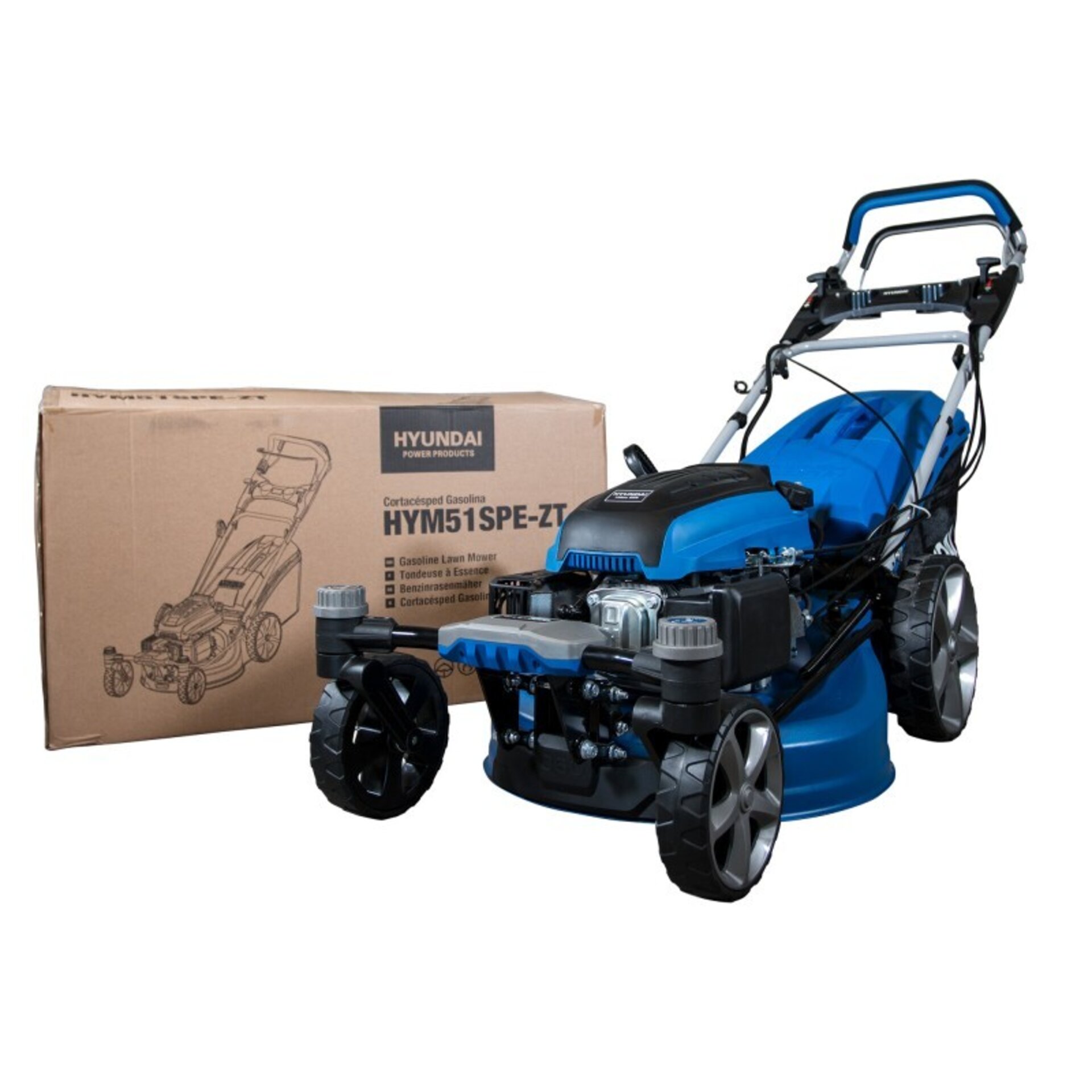 CORTACESPED MULCHING CON ARRANQUE ELÉCTRICO Y GIRO 360º HYM51SPE-ZT HYUNDAI - 4