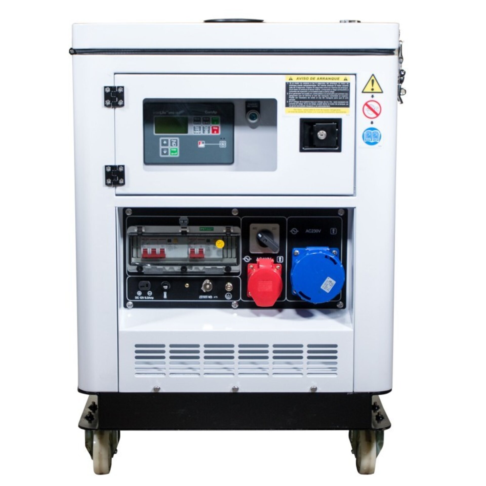 GRUPO ELECTRÓGENO INSONORIZADO FULL POWER DHY12000XSET HYUNDAI - 4