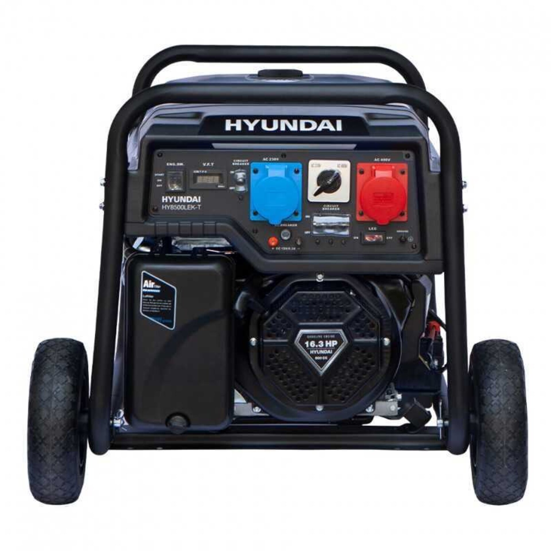 GENERADOR ELÉCTRICO FULL POWER 7,7 KW / 10,6KVA HY10100LEK-T HYUNDAI - 4