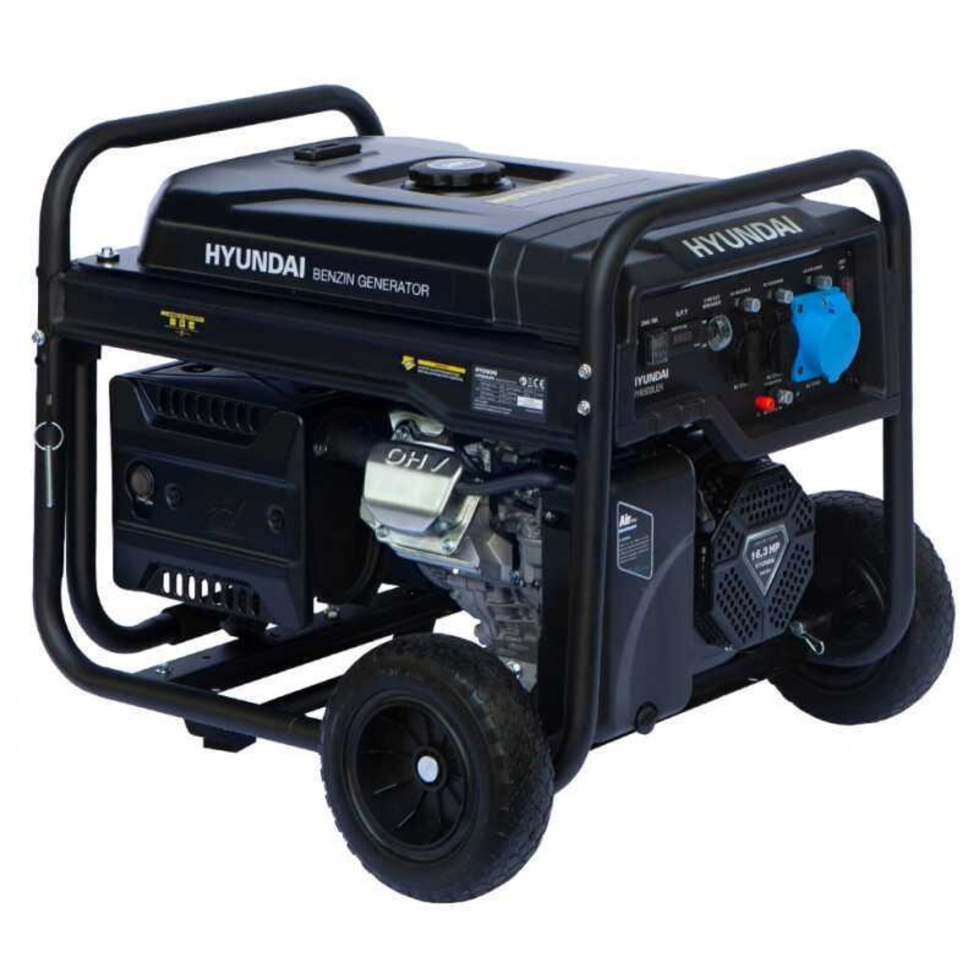 GENERADOR ELÉCTRICO MONOFÁSICO GASOLINA DE 8,5KW HY10100LEK HYUNDAI - 6