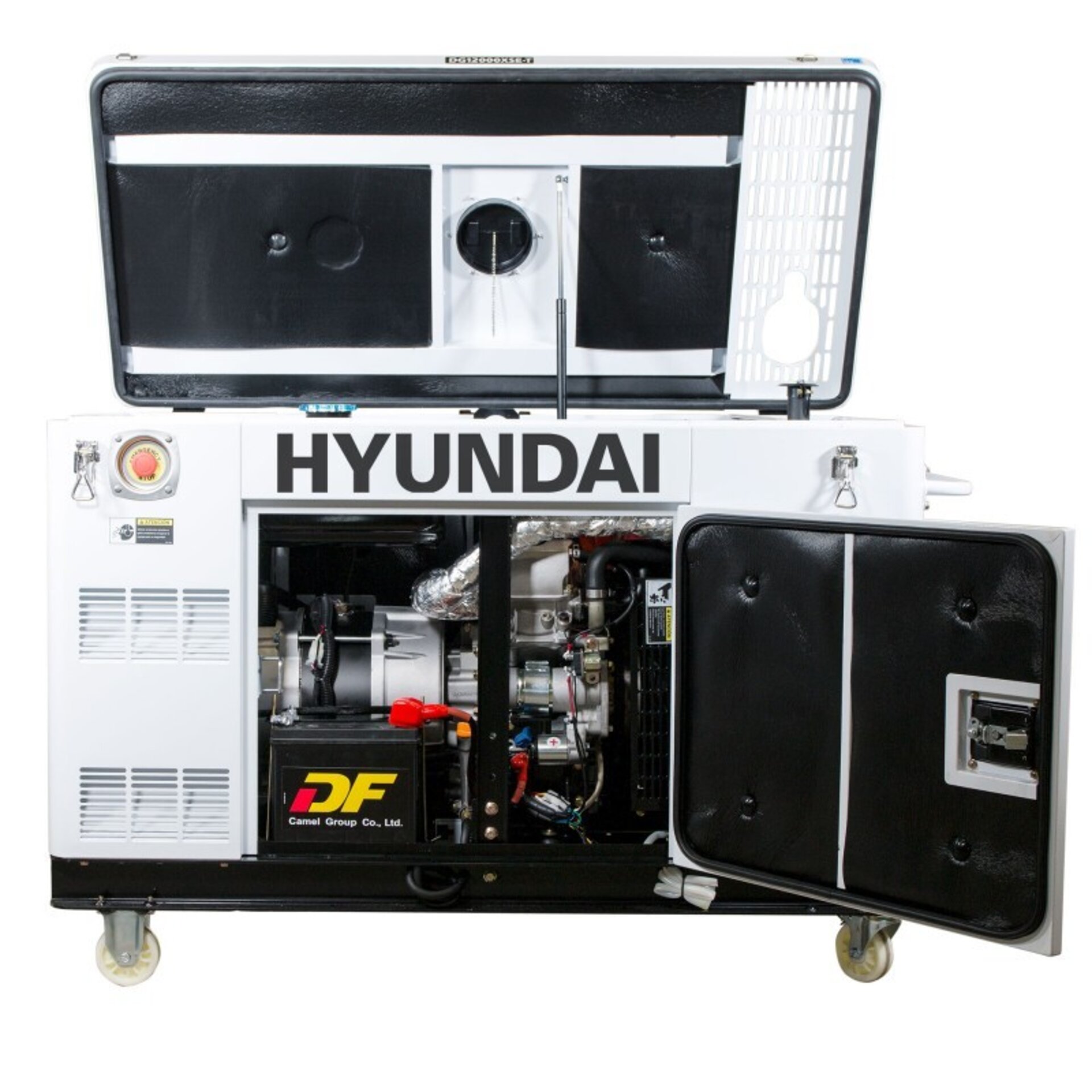 GRUPO ELECTRÓGENO INSONORIZADO FULL POWER DHY12000XSET HYUNDAI - 9