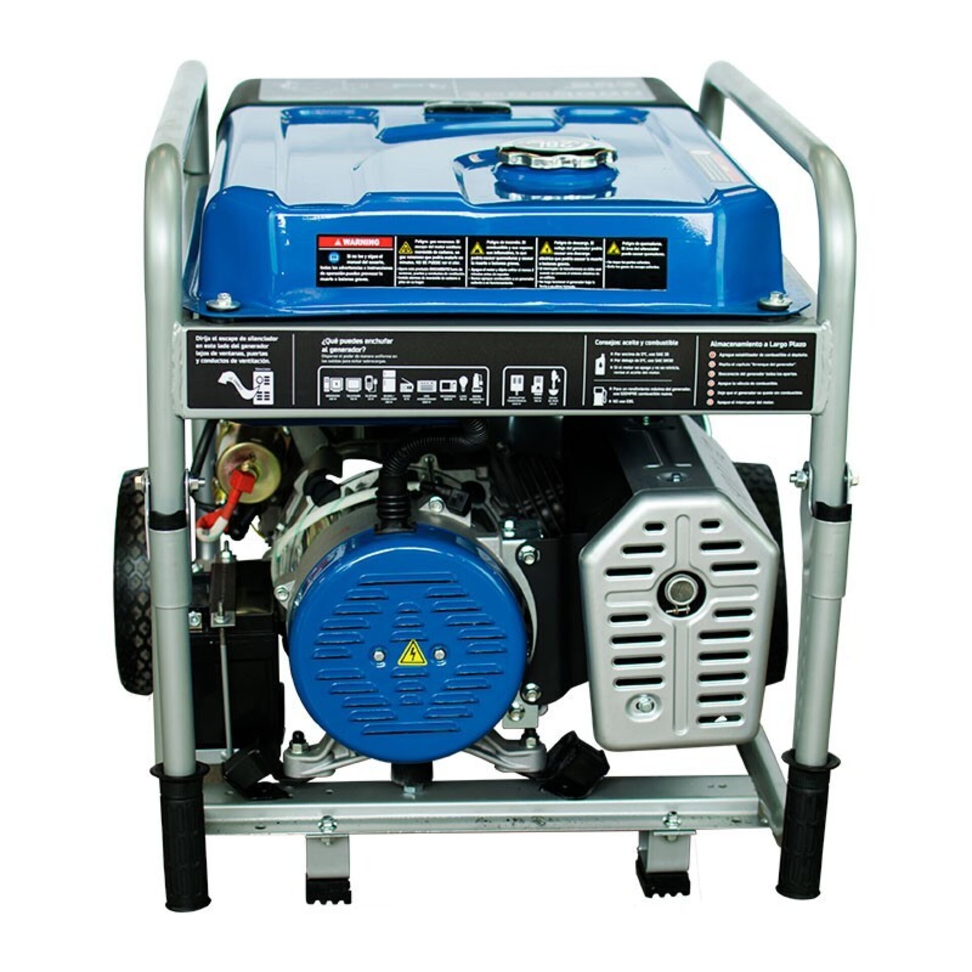 GENERADOR ELÉCTRICO MONOFÁSICO GASOLINA HHY7000FEK HYUNDAI - 5