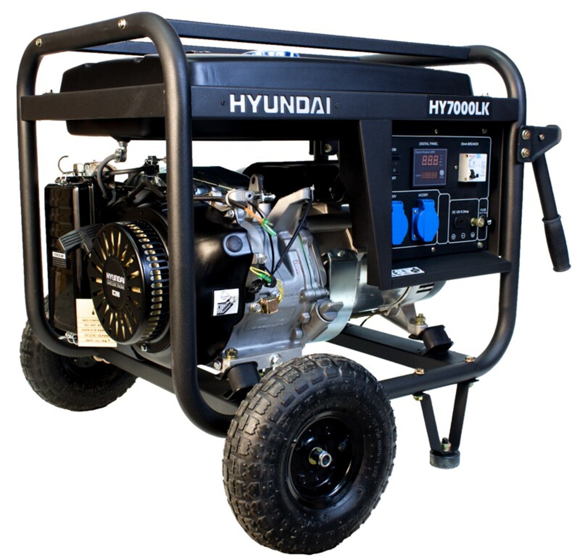 GENERADOR GASOLINA MONOFÁSICO DE 5,5 KW HY7000LK HYUNDAI - 8