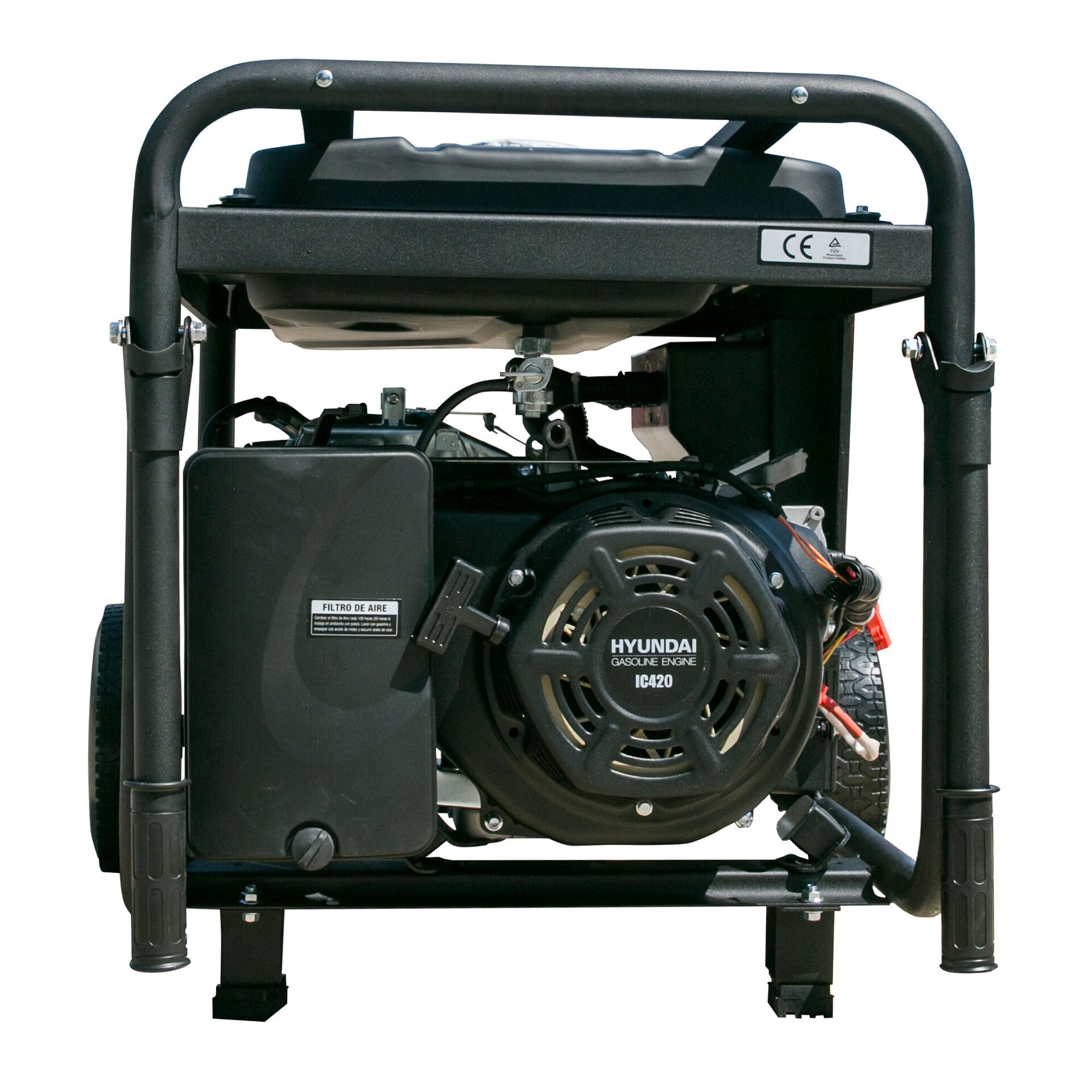 GENERADOR GASOLINA TRIFÁSICO DE 8,2 KVA HY9000LEK-3 HYUNDAI - 7