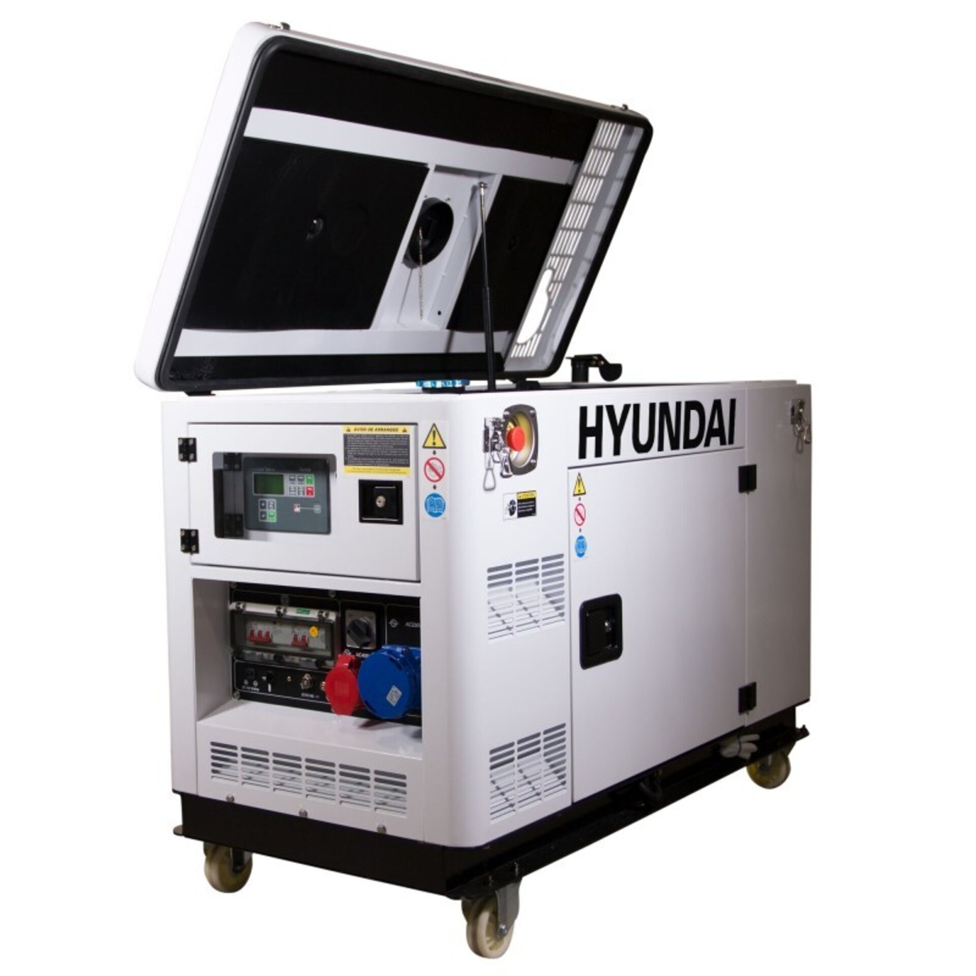 GRUPO ELECTRÓGENO INSONORIZADO FULL POWER DHY12000XSET HYUNDAI - 3