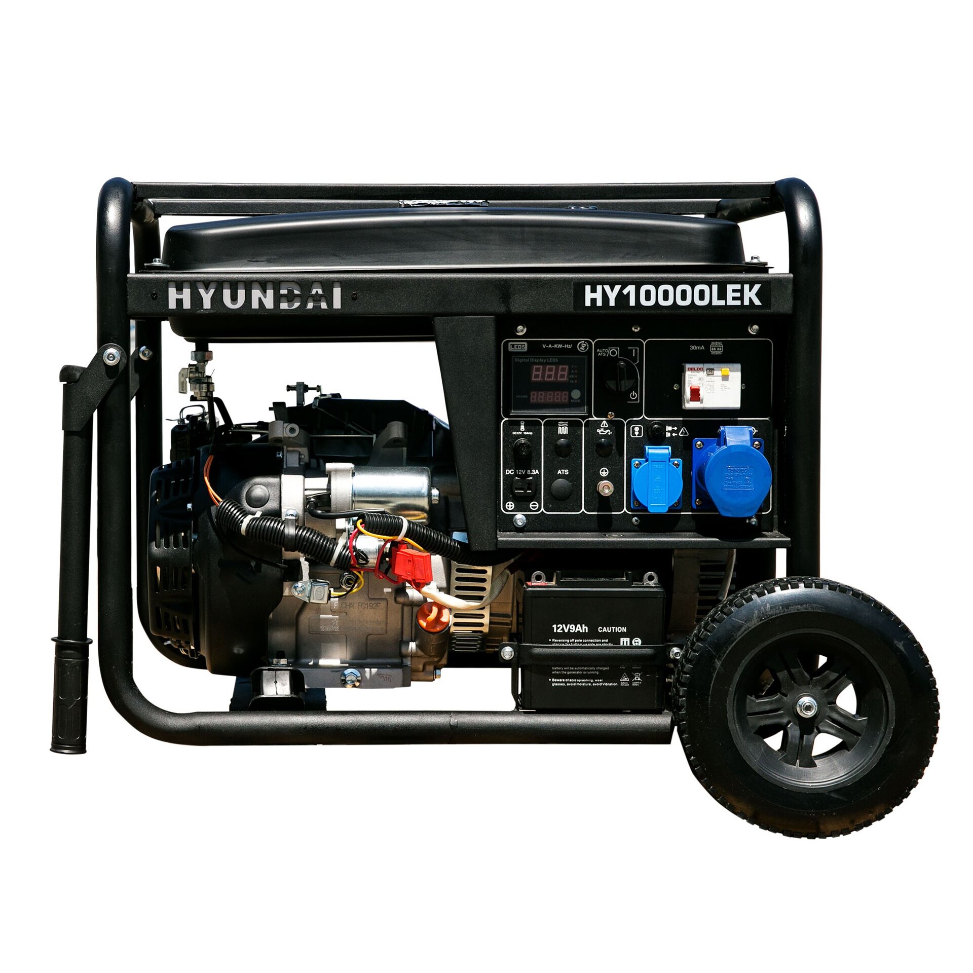 GENERADOR ELÉCTRICO GASOLINA MONOFÁSICO 8,2KW HY10000LEK HYUNDAI - 4