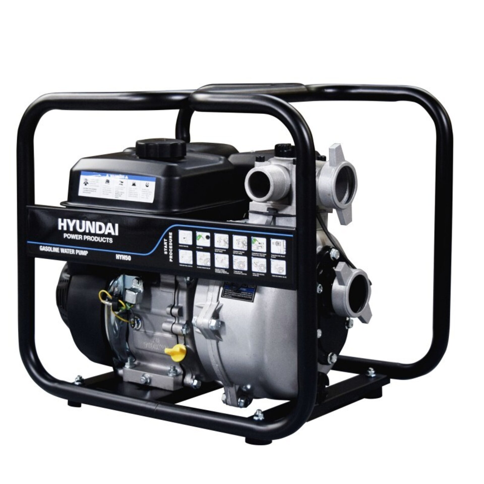 MOTOBOMBA A GASOLINA - ALTA PRESIÓN 2" HYH50 HYUNDAI - 4