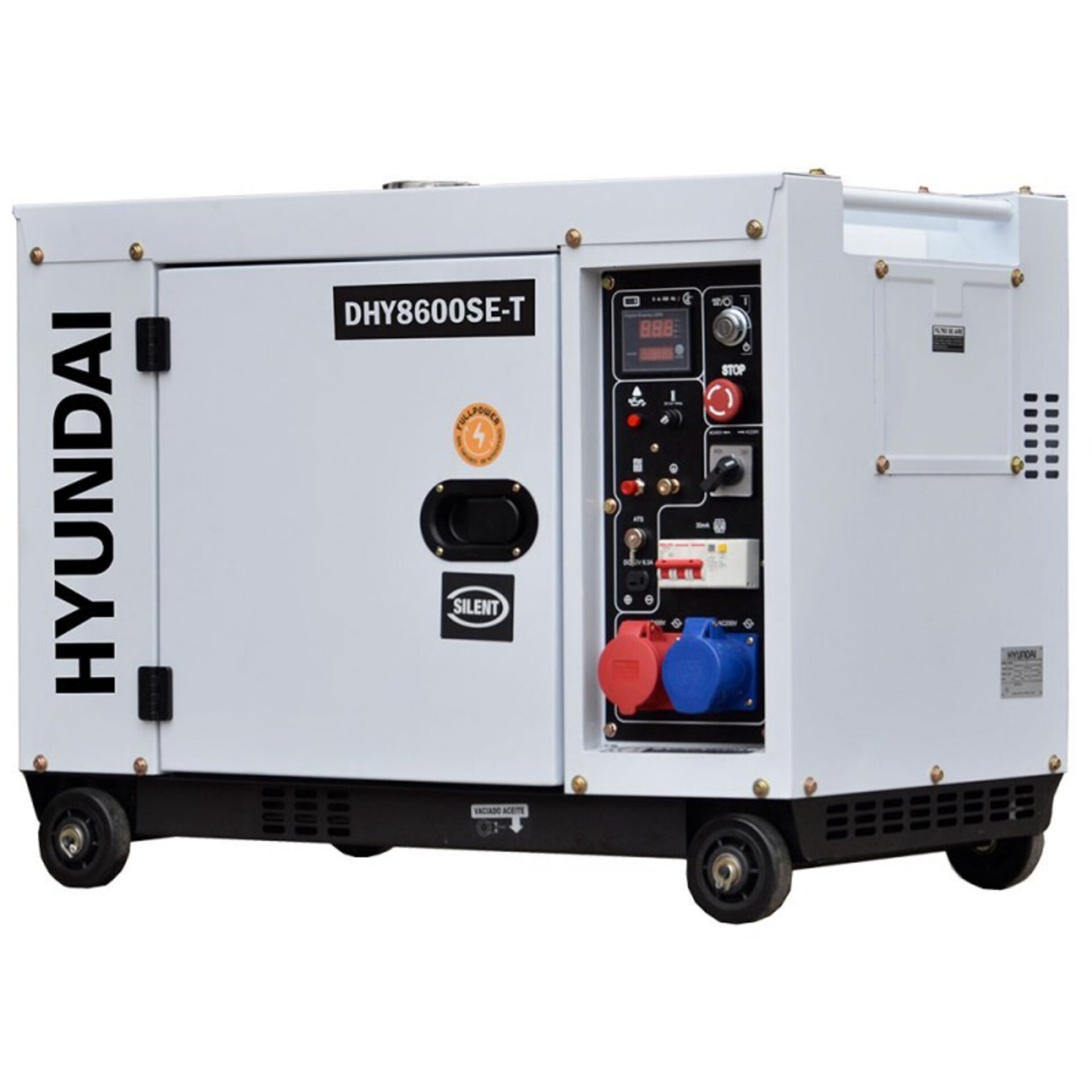 GRUPO ELECTRÓGENO INSONORIZADO FULL POWER DHY8600SE-T HYUNDAI - 2