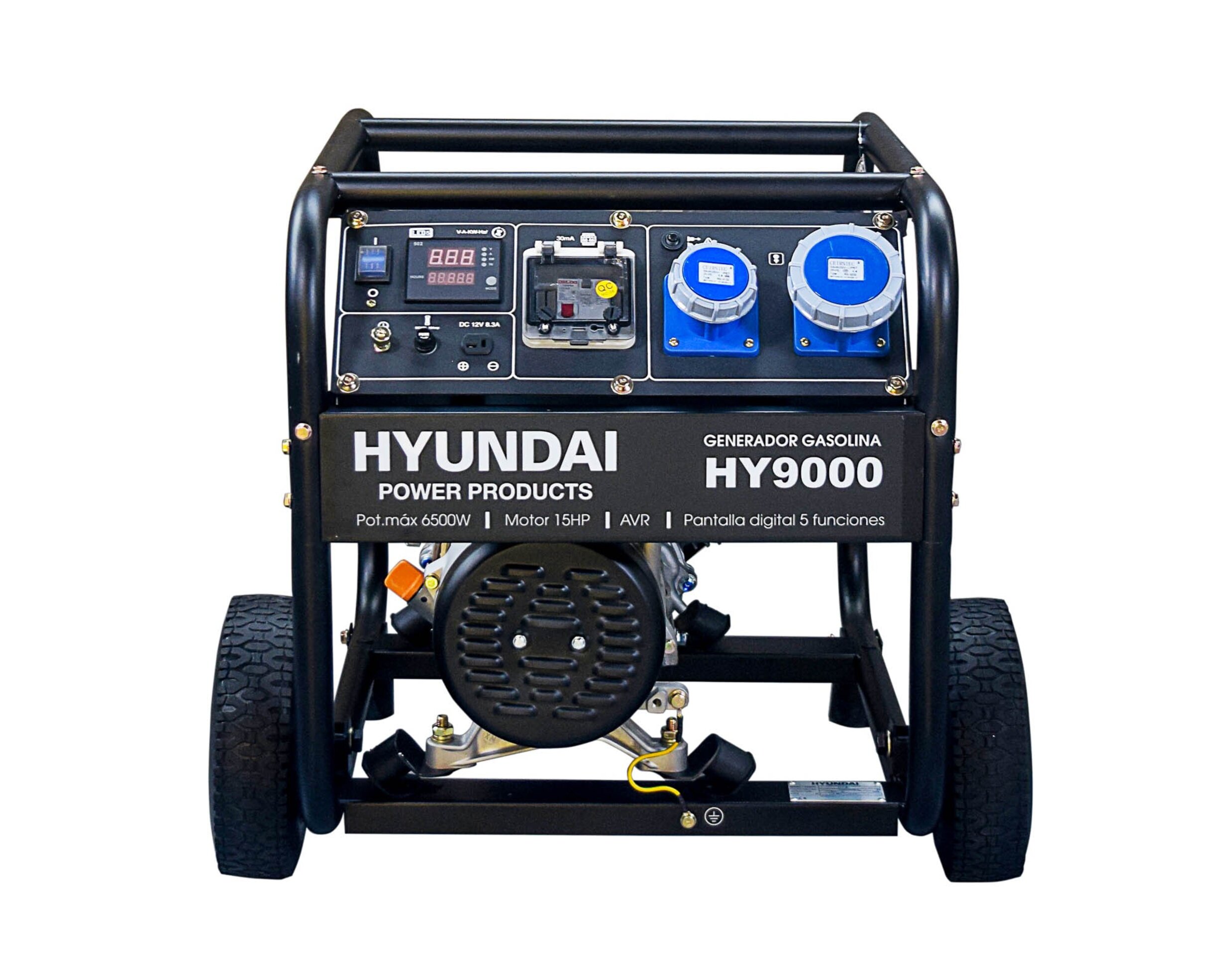 GENERADOR ELÉCTRICO MONOFÁSICO 6,5 KW HY-HY9000K HYUNDAI - 6