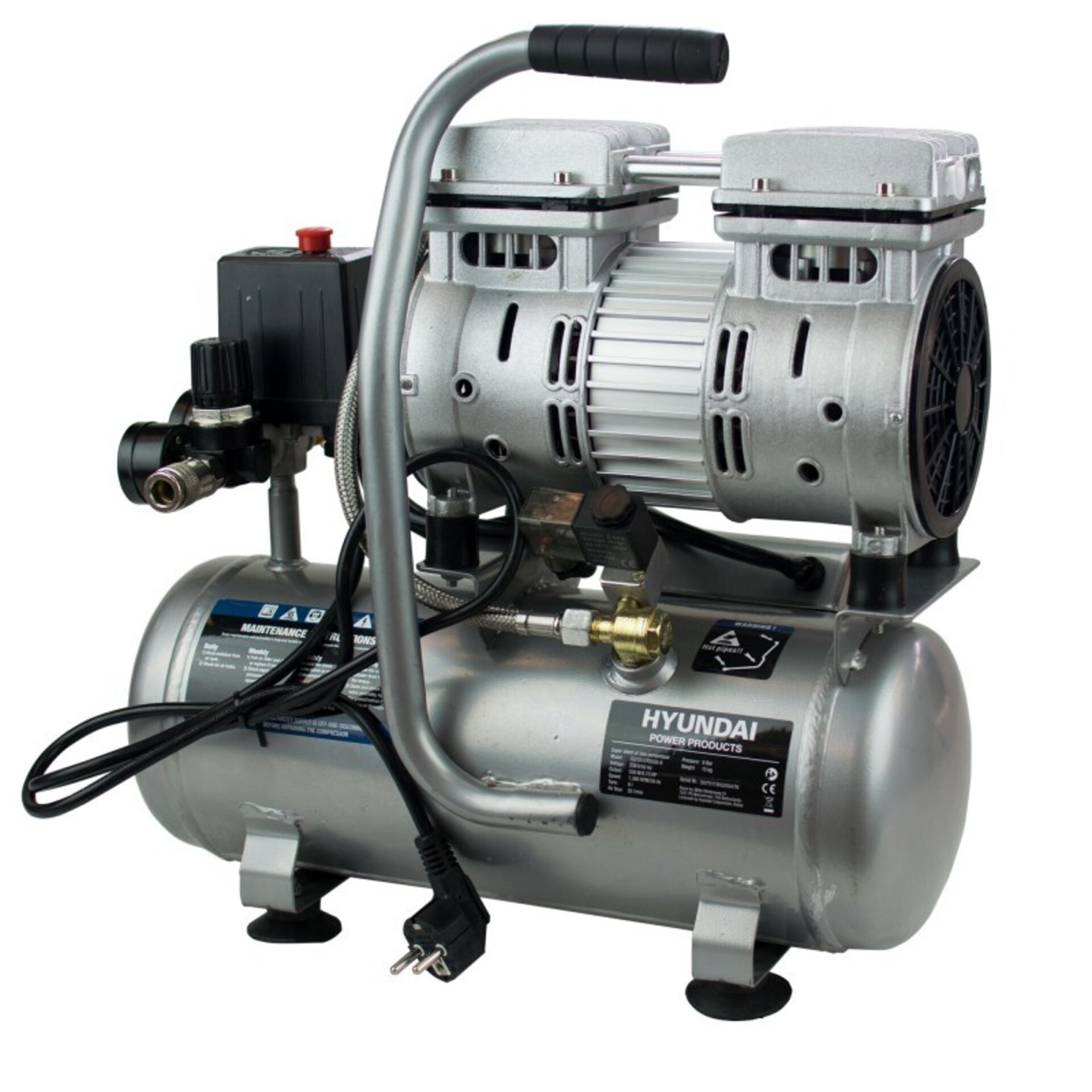 COMPRESOR SILENCIOSO 6L HYAC6-07S HYUNDAI - 4