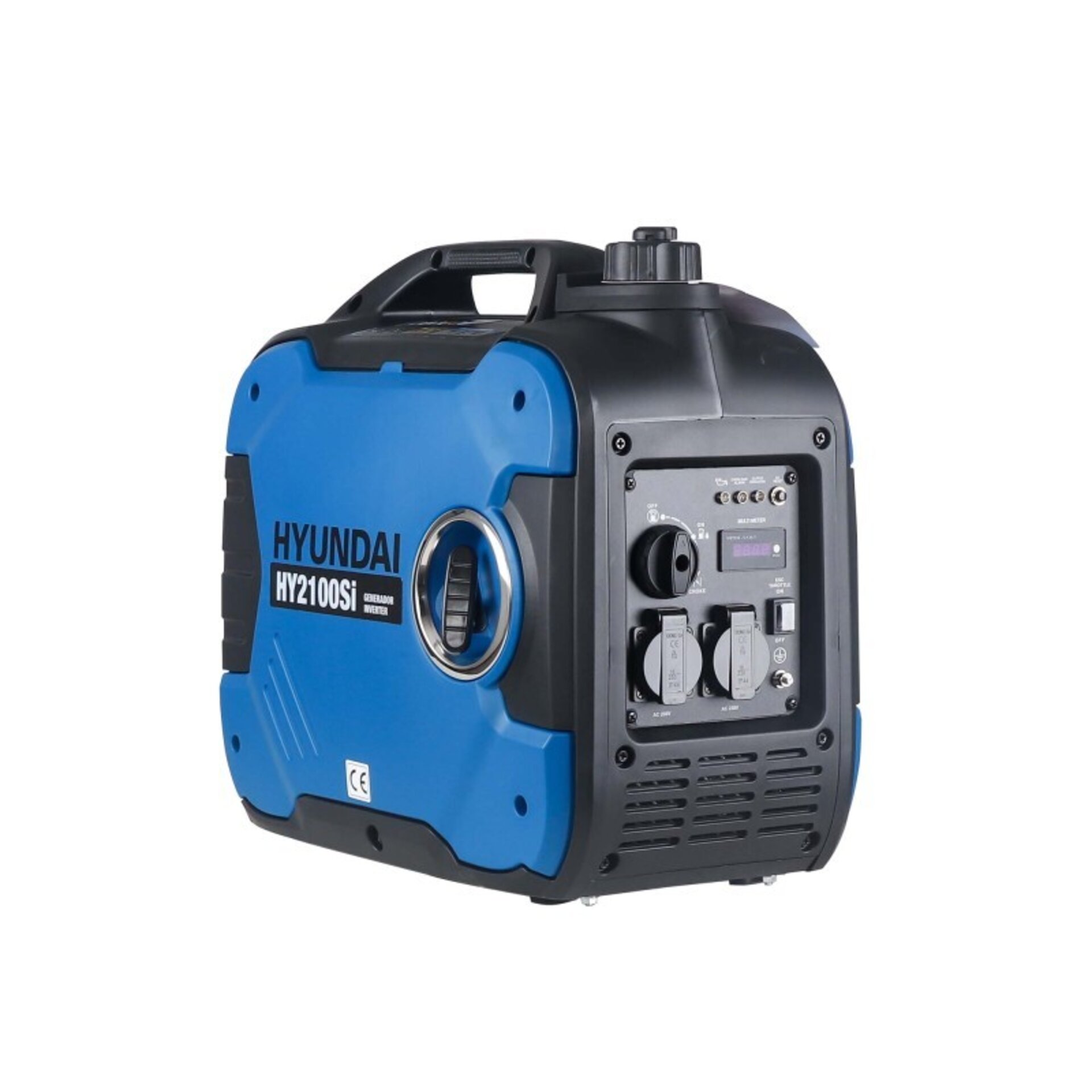 GENERADOR INVERTER MONOFASICO A GASOLINA 2KW HY2100SI  HYUNDAI - 2
