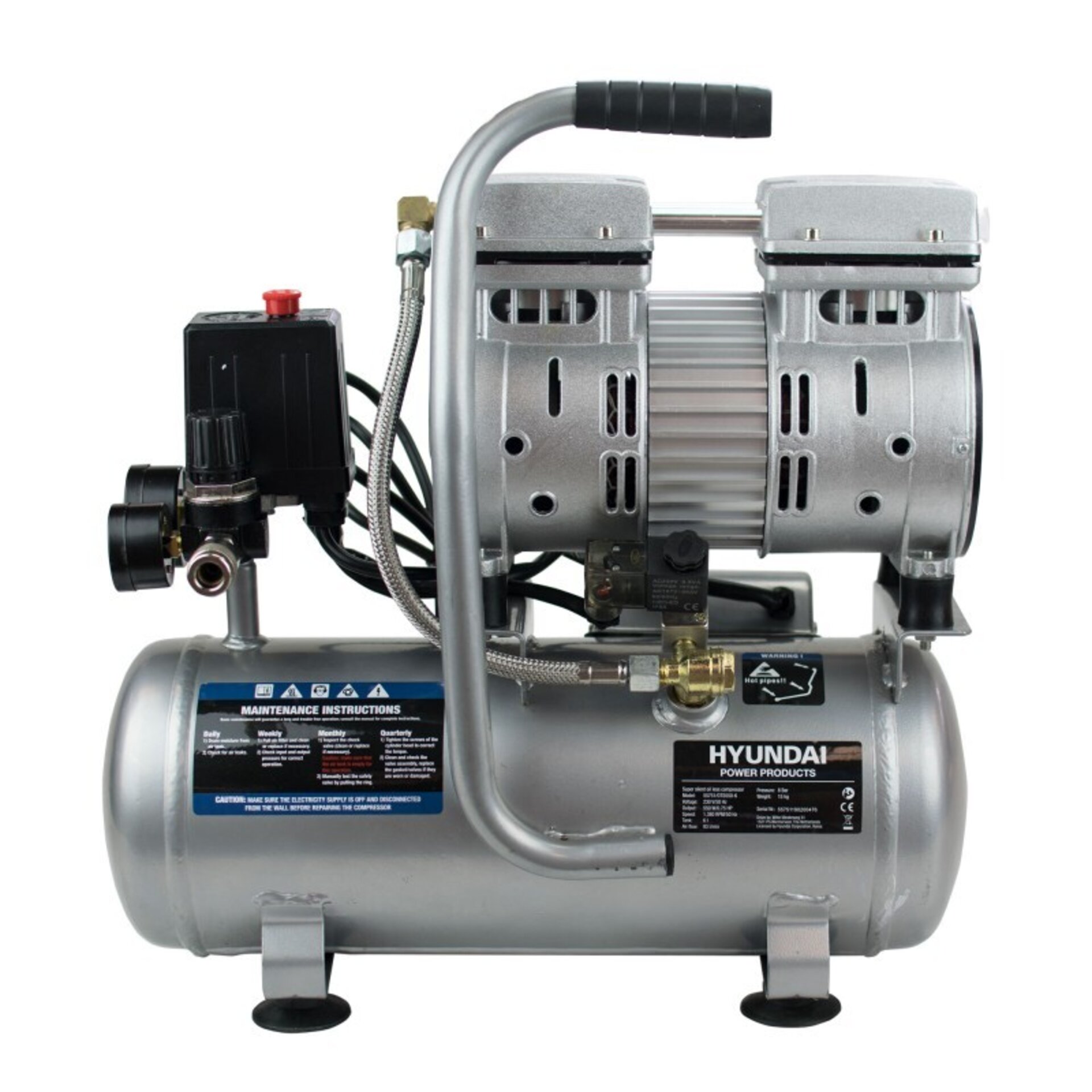 COMPRESOR SILENCIOSO 6L HYAC6-07S HYUNDAI - 6