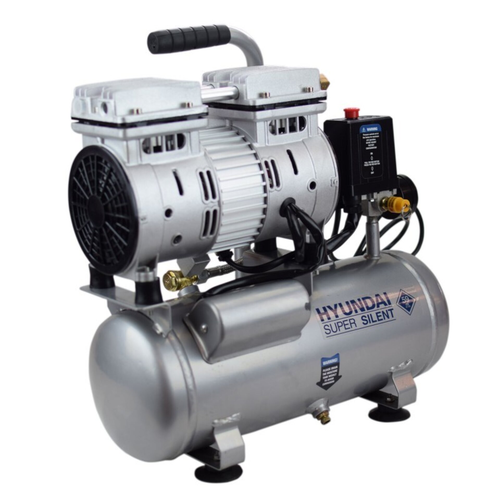 COMPRESOR SILENCIOSO 6L HYAC6-07S HYUNDAI - 3