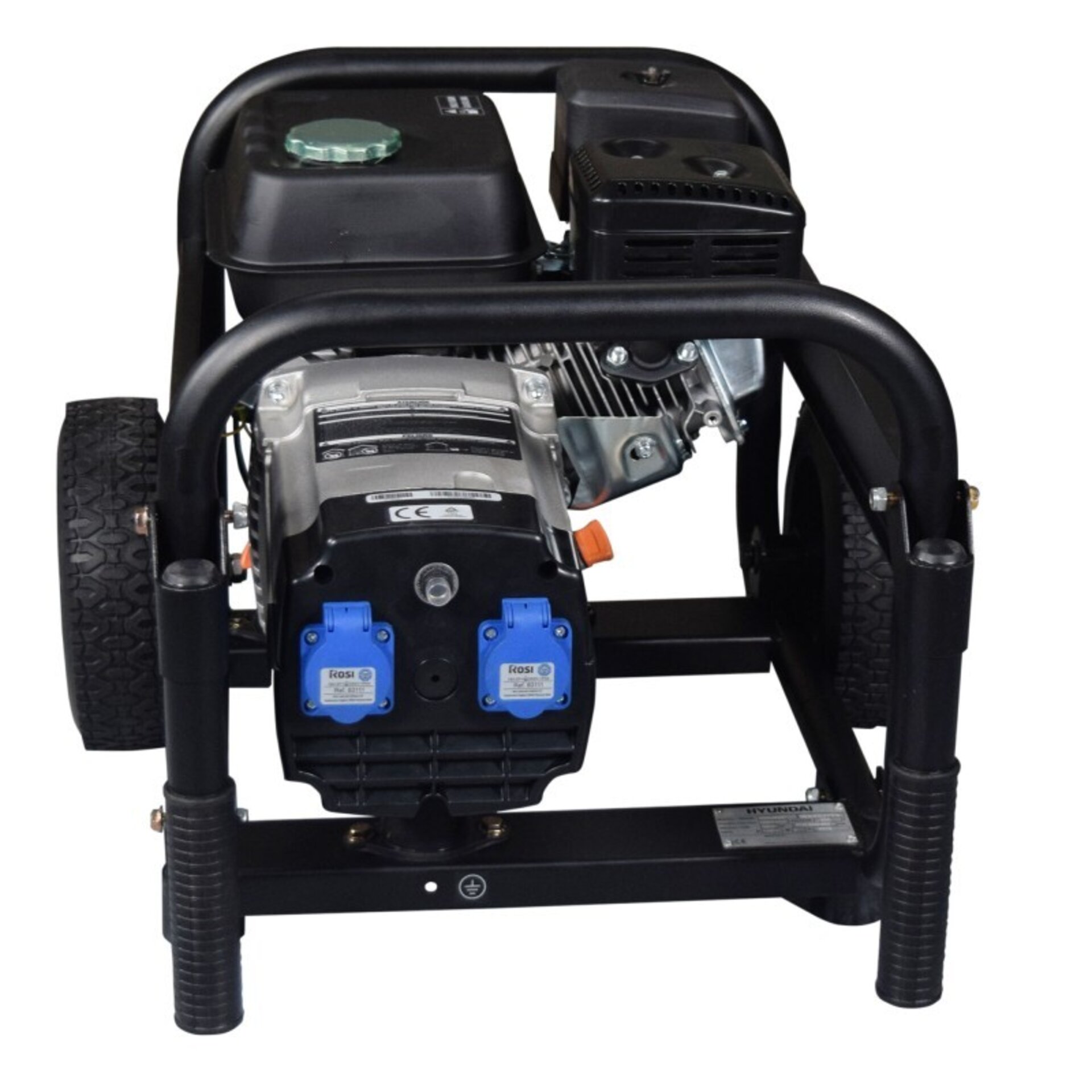 GENERADOR GASOLINA MONOFÁSICO HYK4000 HYUNDAI - 7