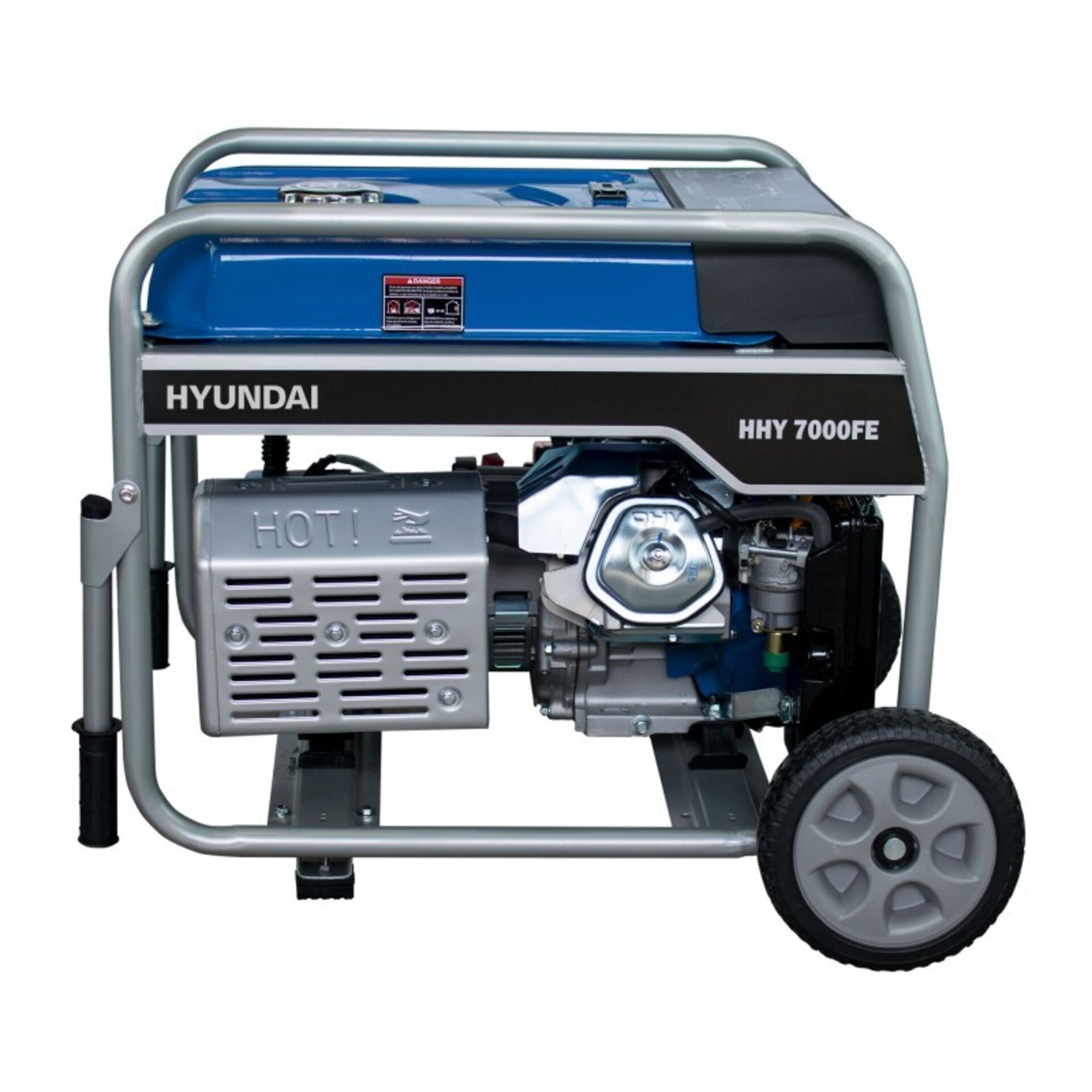 GENERADOR ELÉCTRICO MONOFÁSICO GASOLINA HHY7000FEK HYUNDAI - 2
