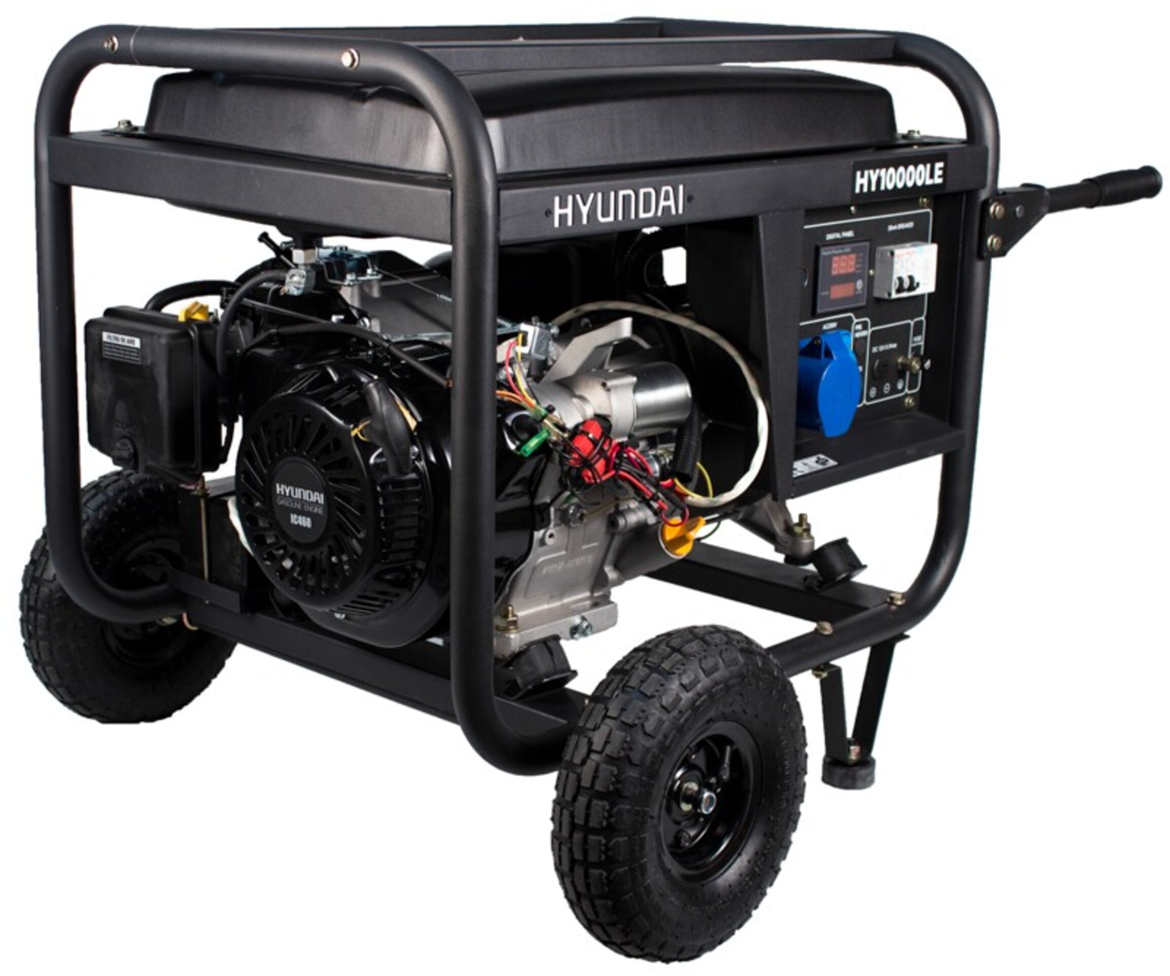 GENERADOR ELÉCTRICO GASOLINA MONOFÁSICO 8,2KW HY10000LEK HYUNDAI - 9